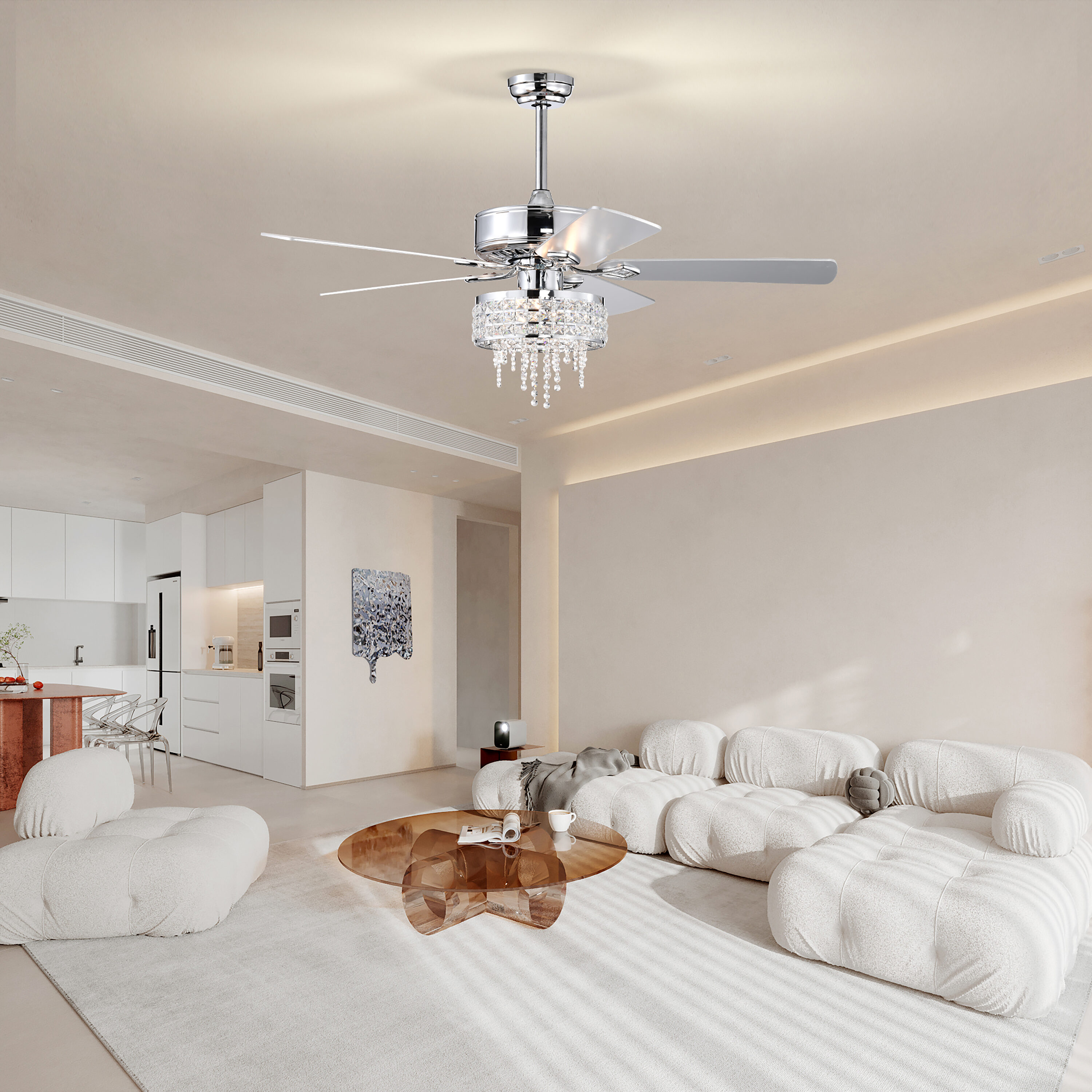 BANSA ROSE HM-SJ5204ACCR Ceiling-Fans - View #3