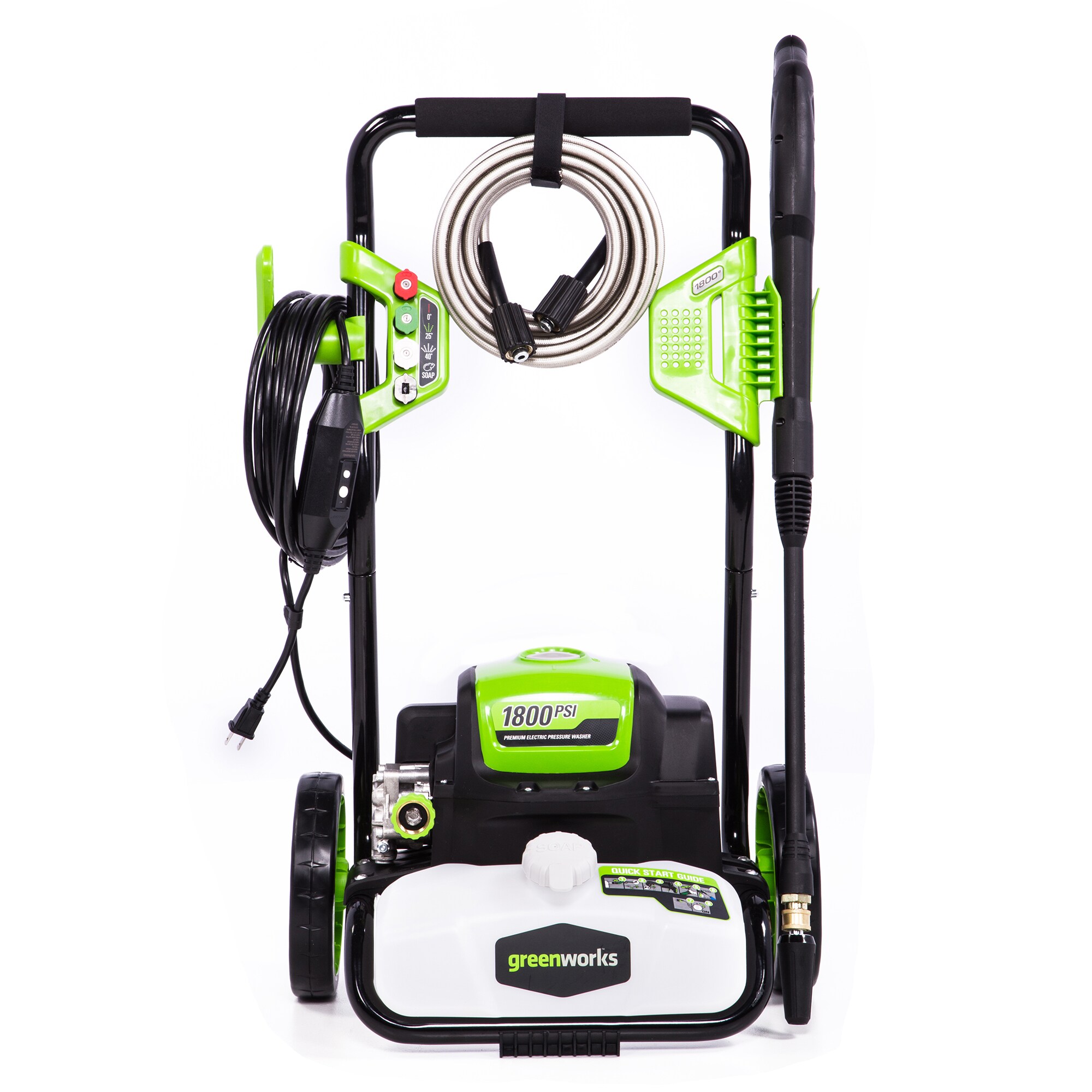 Lowes greenworks 1800 psi deals pressure washer