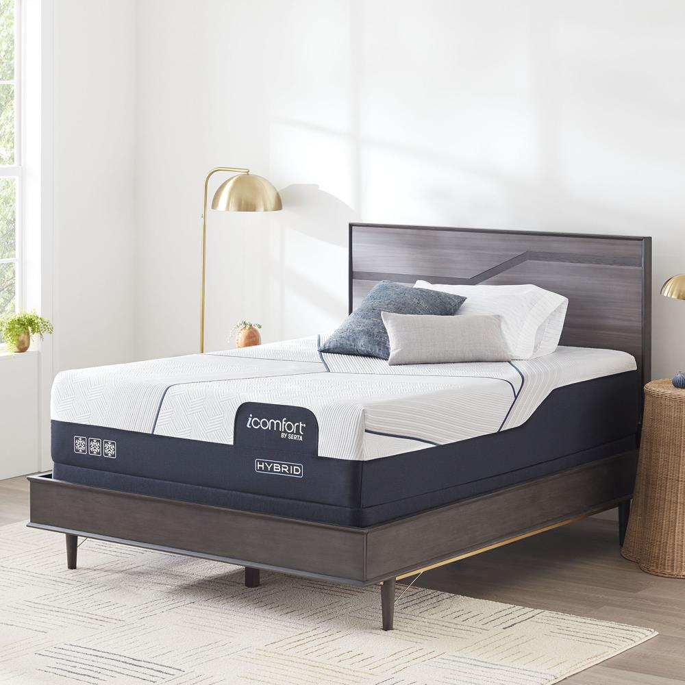 Serta iComfort 13-in Twin Extra Long Hybrid Mattress with Boxspring ...