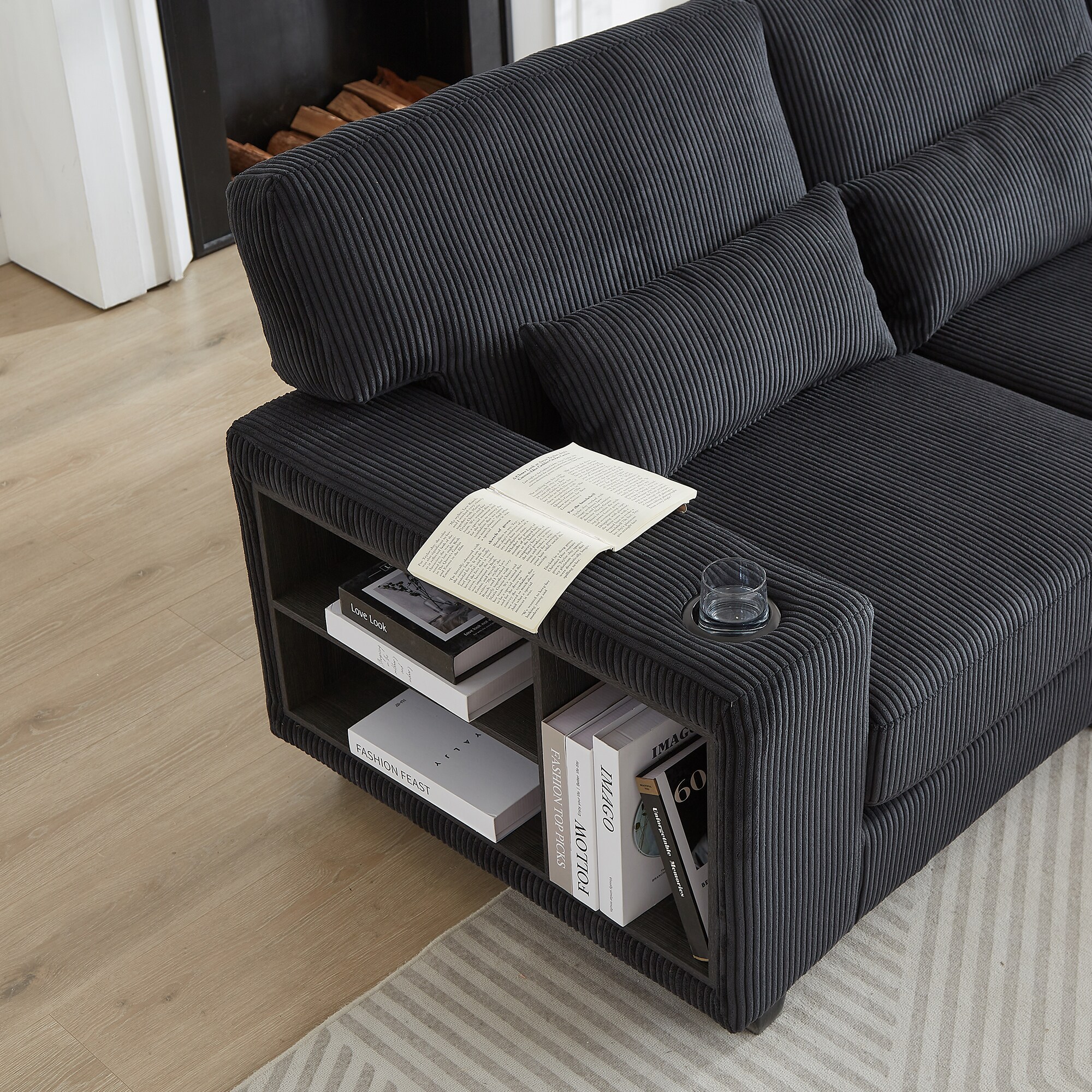 SINOFURN SYA020312BK Sofas-Loveseats - View #4