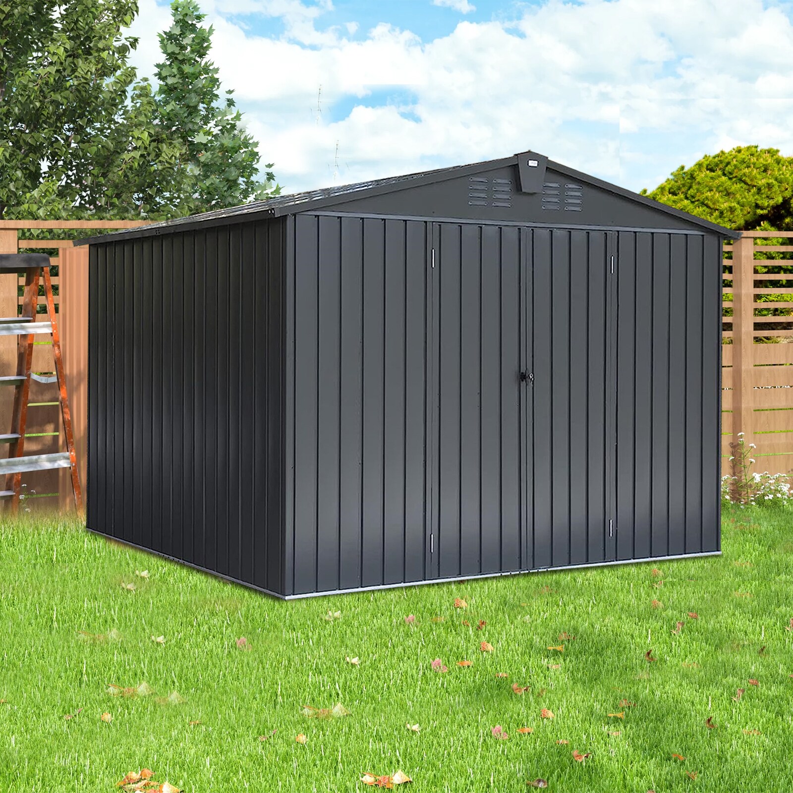 WELLFOR ORS1859S00032 Metal-Storage-Buildings-Sheds - View #6