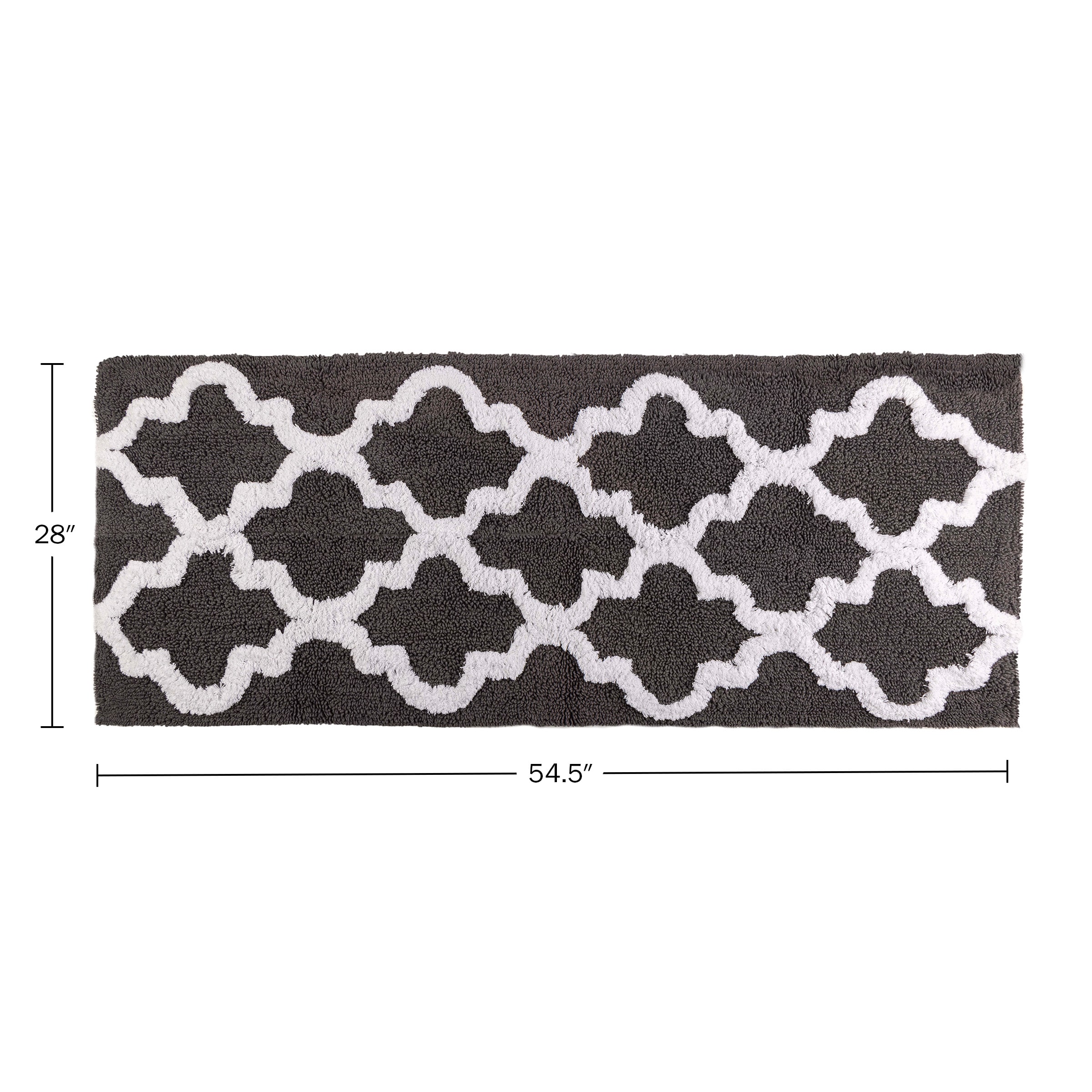 Lavish Home 67-0029-CH Bath-Rugs - View #6