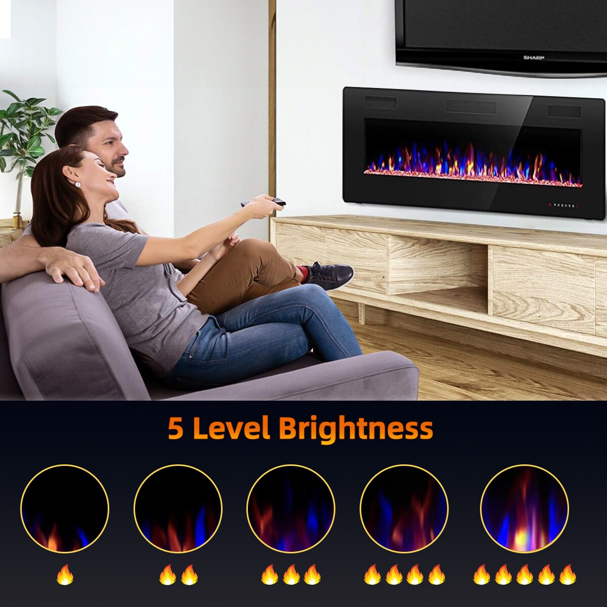 EdenDirect NLCD041919 Electric-Fireplaces - View #3