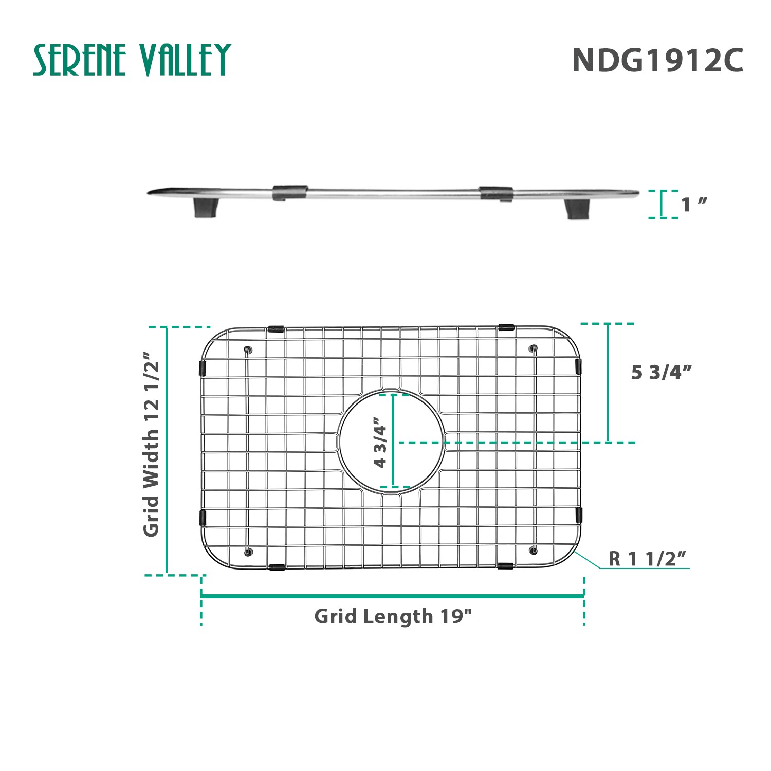 Serene Valley NDG1912C Sink-Grids - View #2