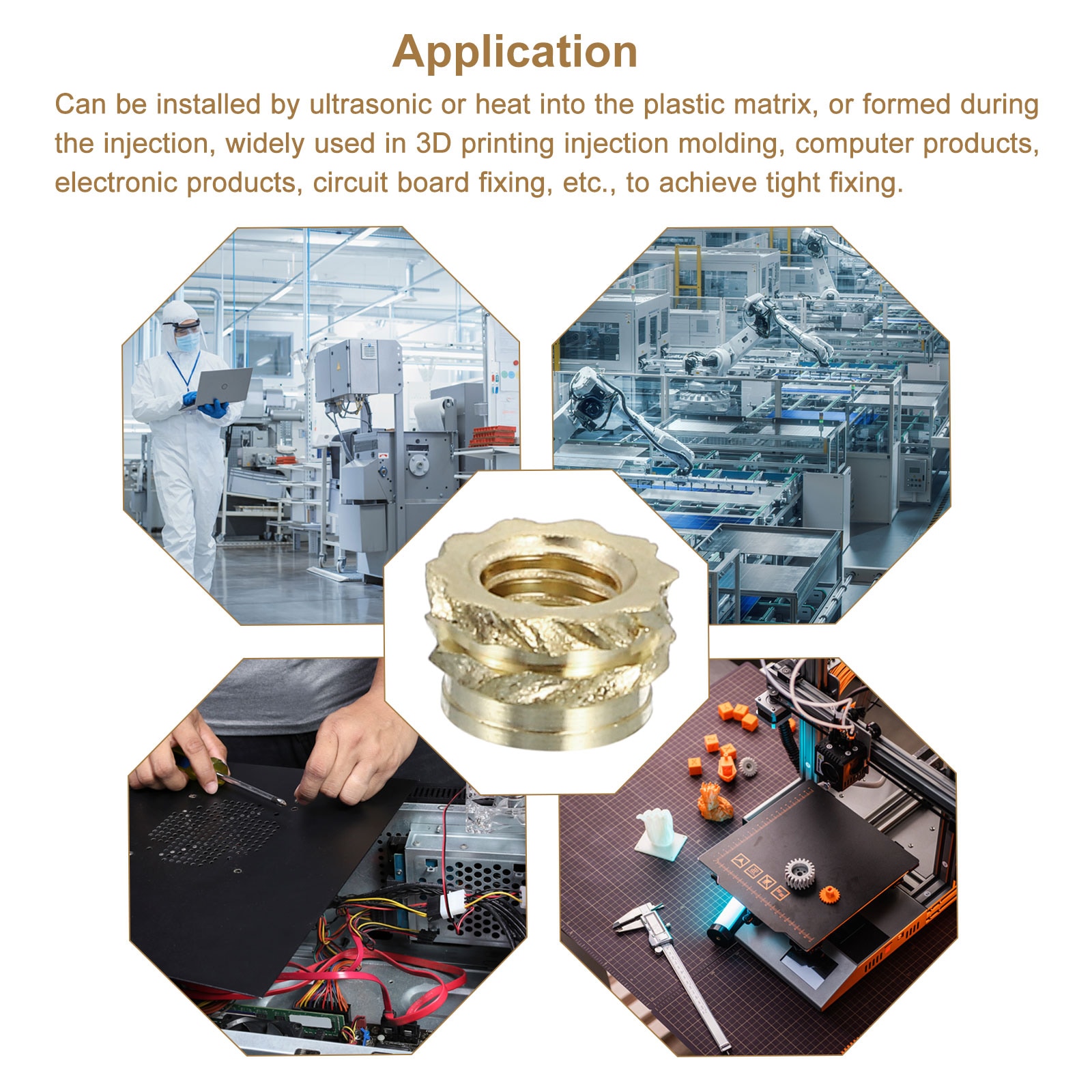 Unique Bargains S25072801UX2383 Metric-Cap-Nuts - Thumbnail View #6