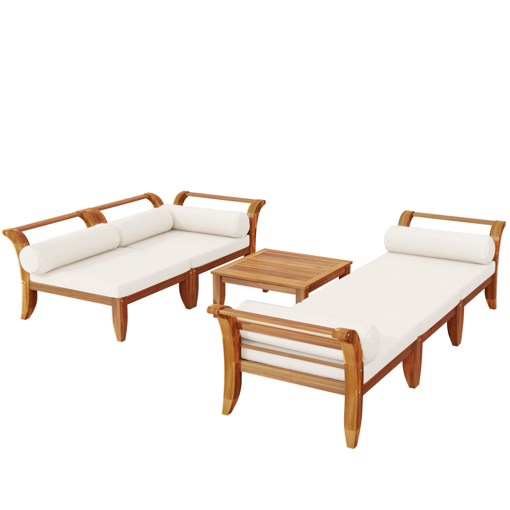 SINOFURN SYA380177BN Patio-Sofas-Daybeds - View #3