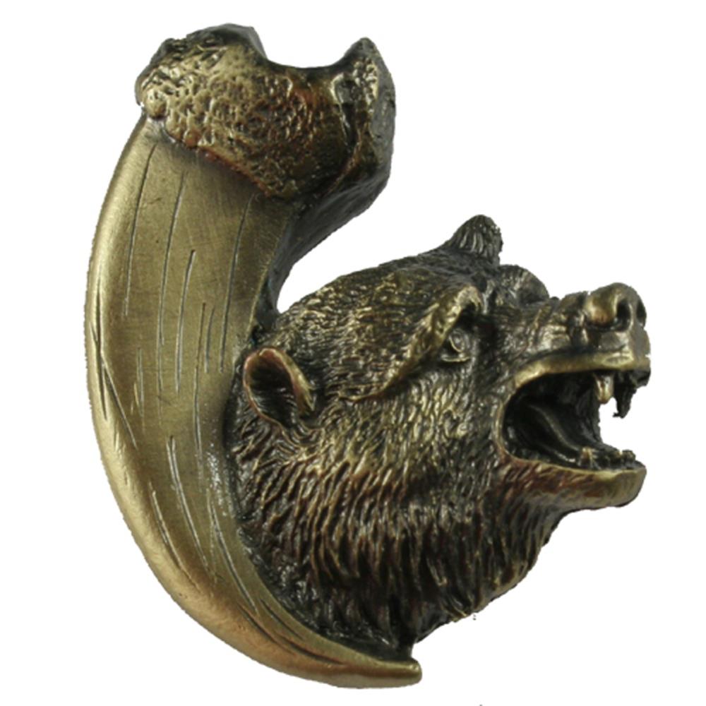 Sierra Lifestyles 681269 Antique brass Novelty Rustic Cabinet Knob
