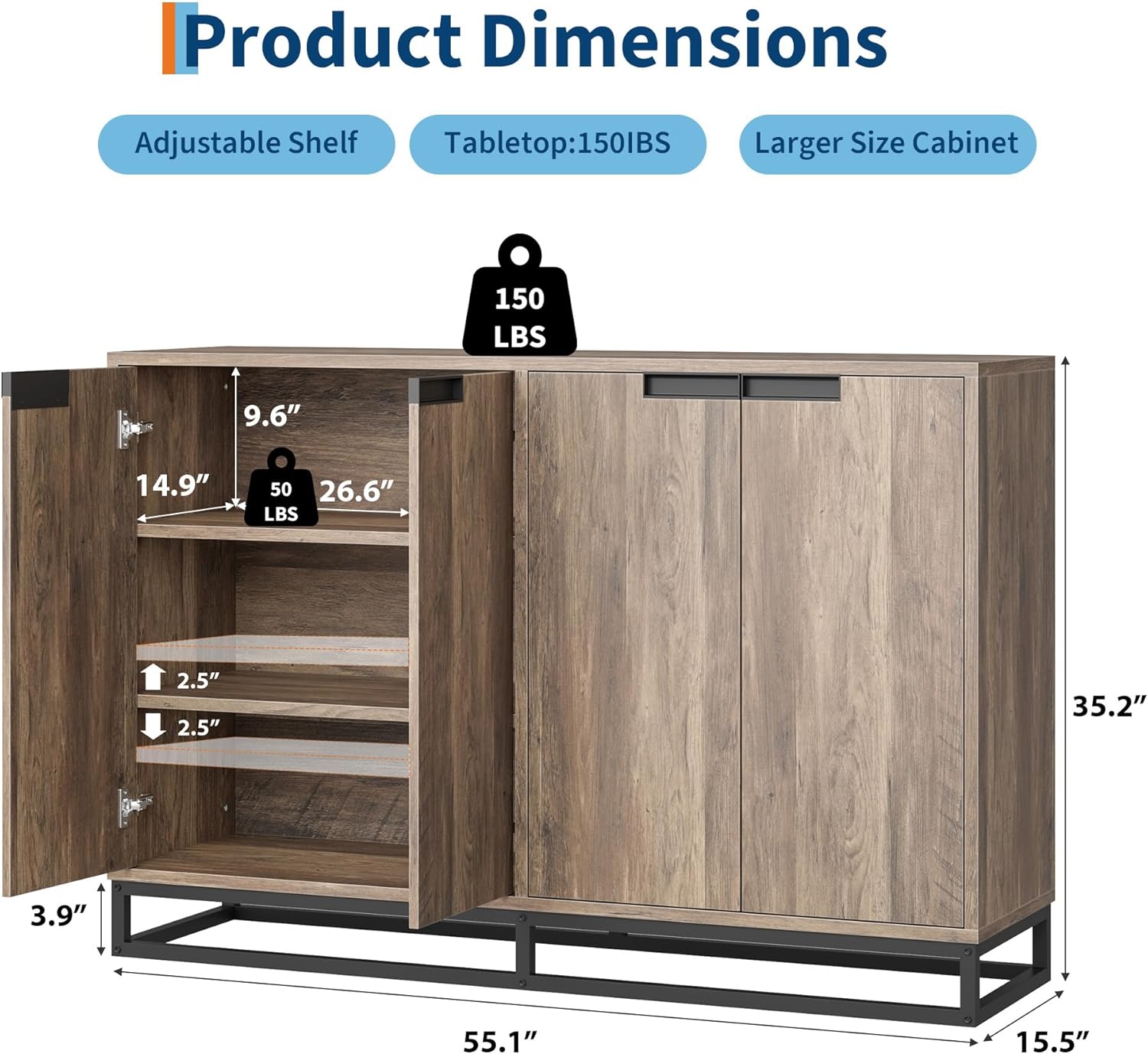 Qeetex AWEPHK33U7MGPE Cabinets-Kitchen - View #3