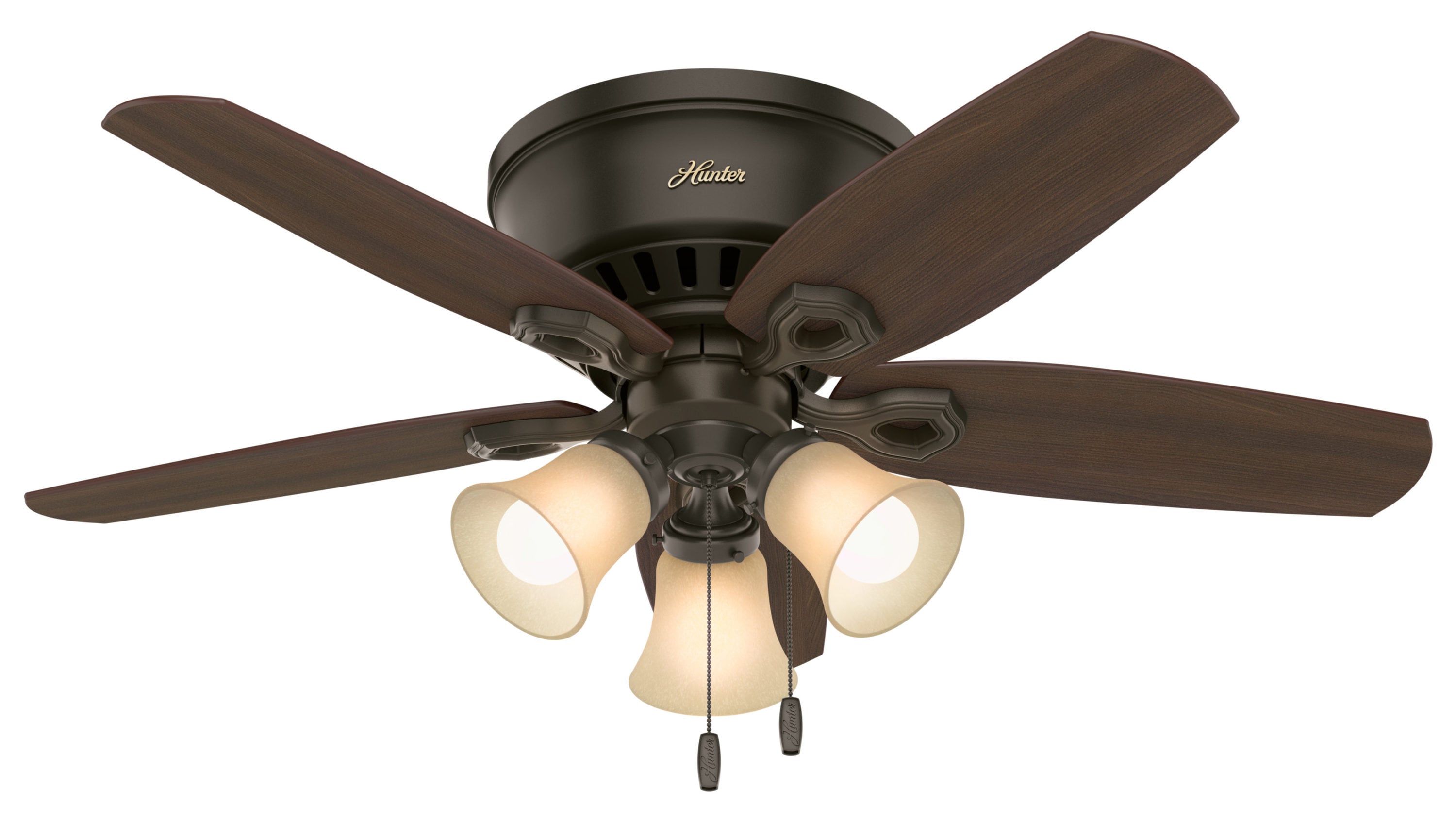 42" Antique Brass 1 Light Indoor Ceiling Fan with Light Kit 