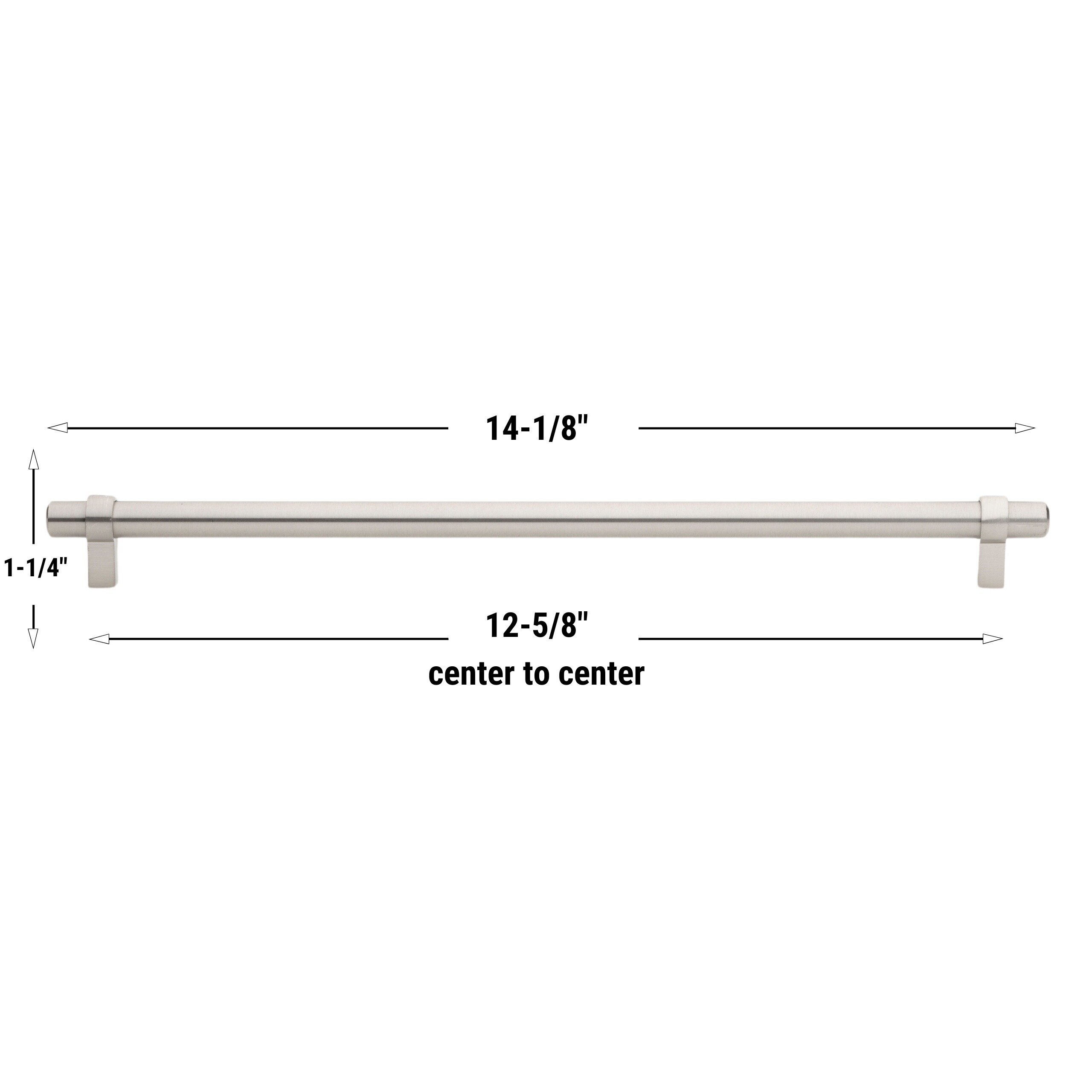 GlideRite Hardware 4011-320-SS-10 Cabinet-Pulls - View #4
