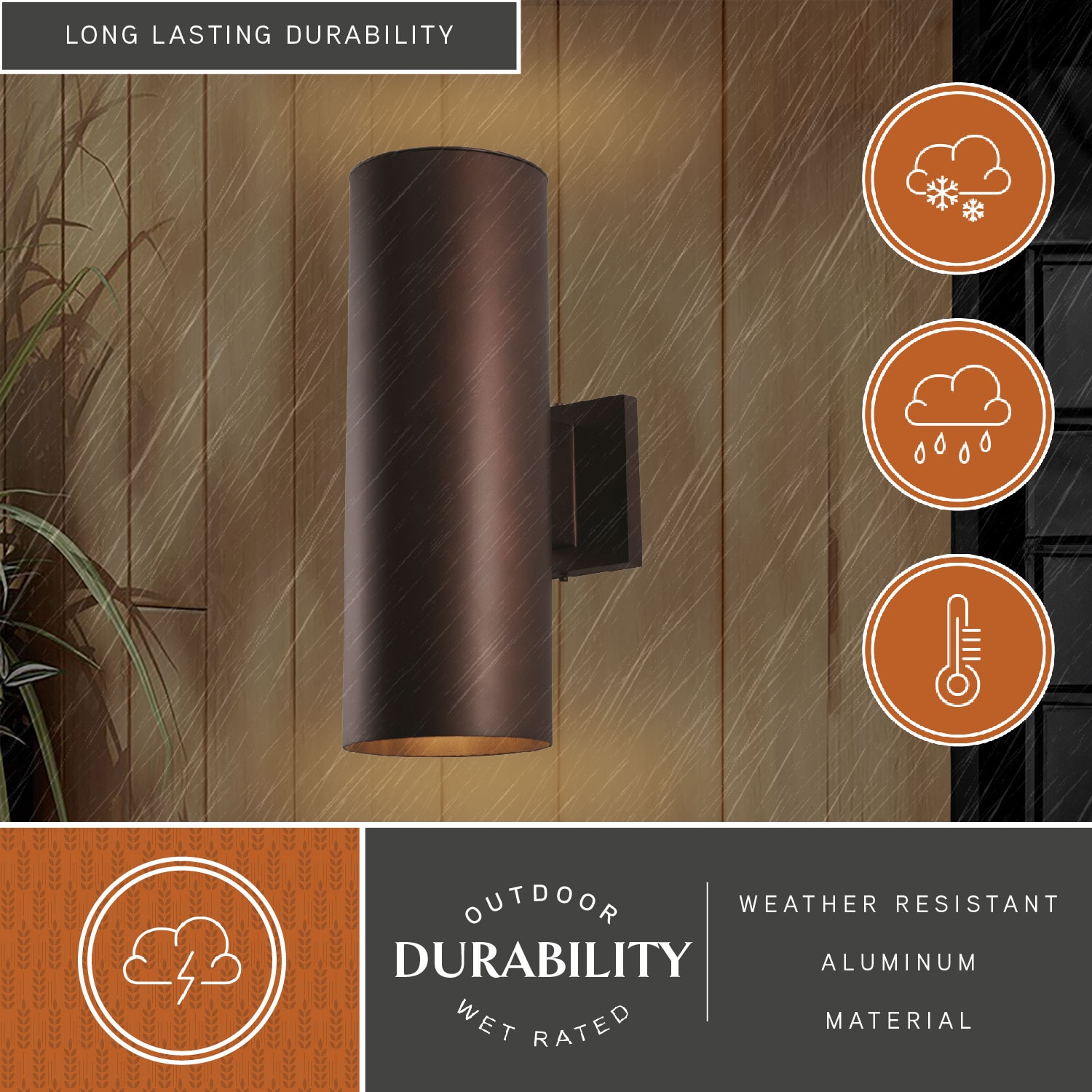 Cascadia CO-OWB052BZ Outdoor-Wall-Lighting - View #2