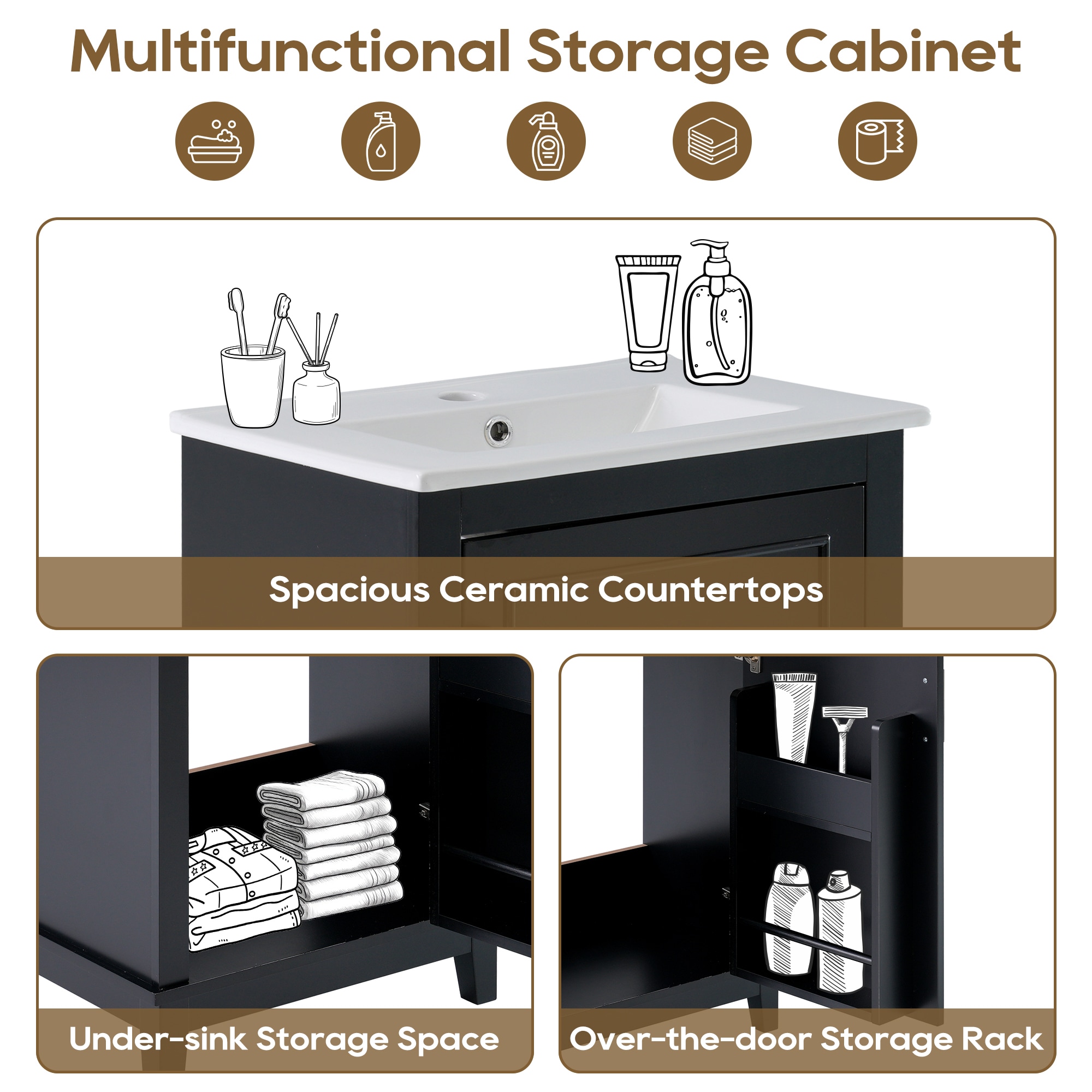 ModernLuxe L3P-N729P170386B Bath-Vanity-Combo - View #5