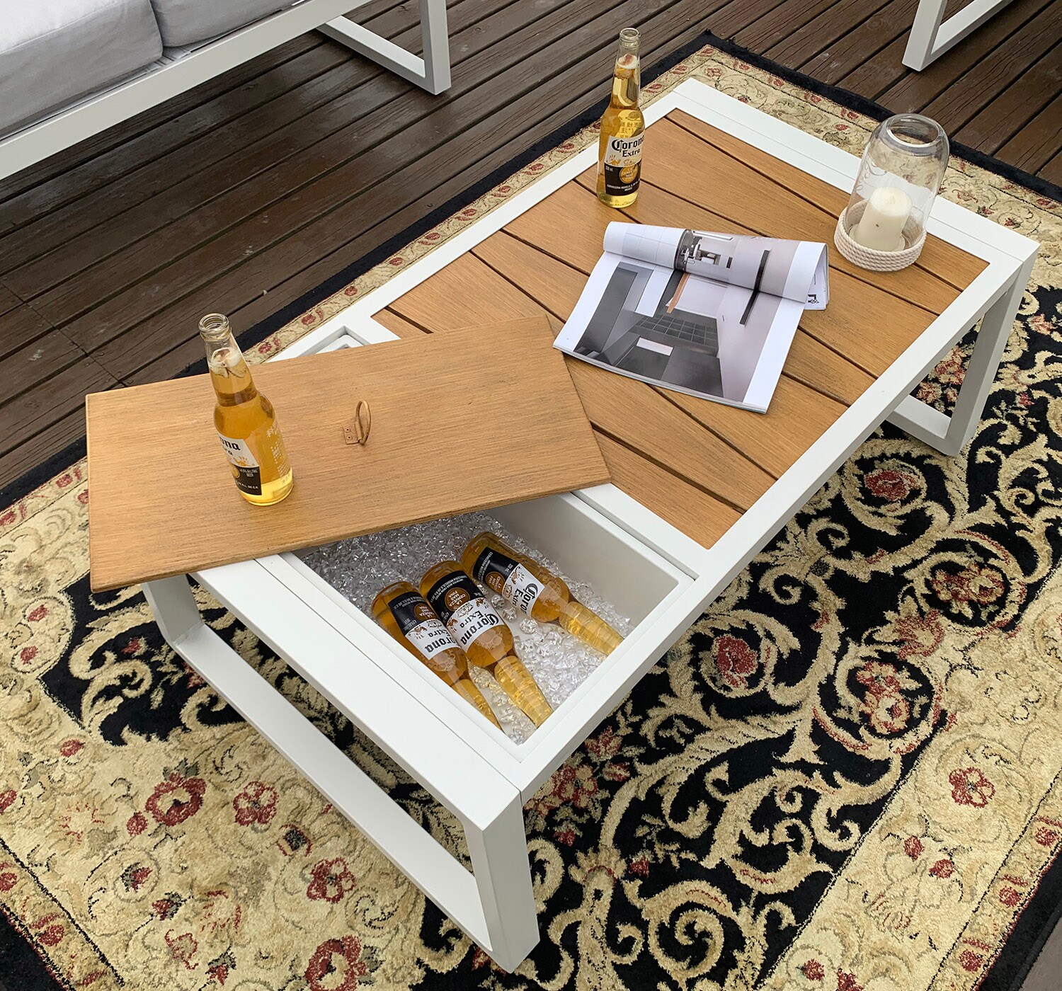 Direct Wicker DWS-2101-WT Patio-Conversation-Sets - View #7