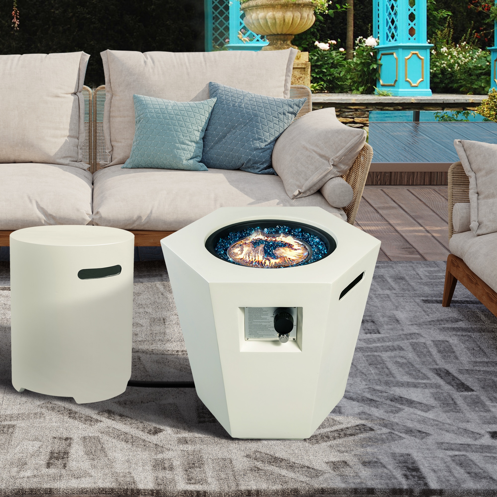 UPHA 24MGO-6BX-MBF Outdoor-Gas-Firepits - View #2