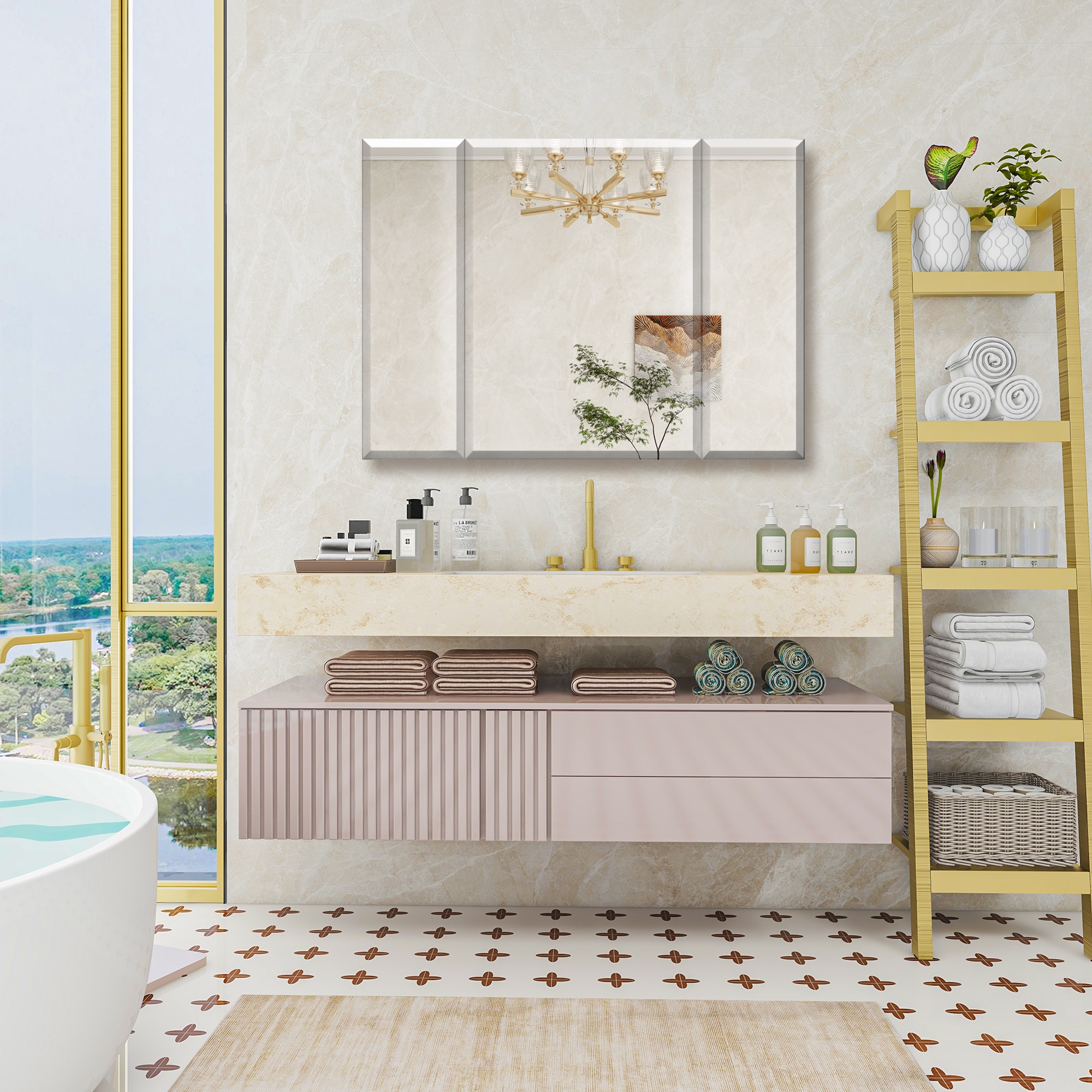 WELLFOR GIJ-MED05-3626SL Bathroom-Medicine-Cabinets - View #4