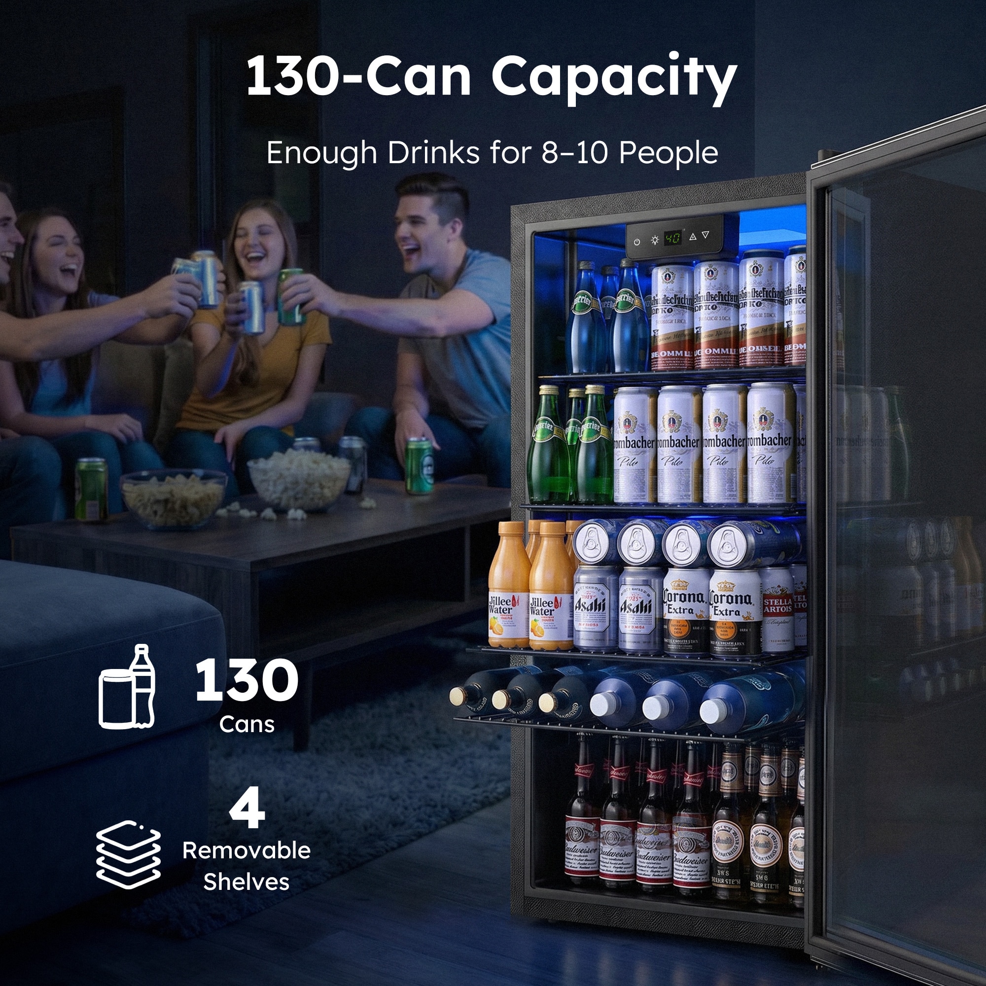 SIMZLIFE BR001-110SI Beverage-Dispensers - View #3