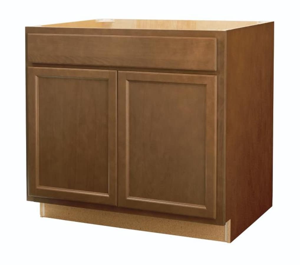 Diamond NOW Weyburn 36-in W x 35-in H x 23.75-in D Saddle Sink Base Stock Cabinet