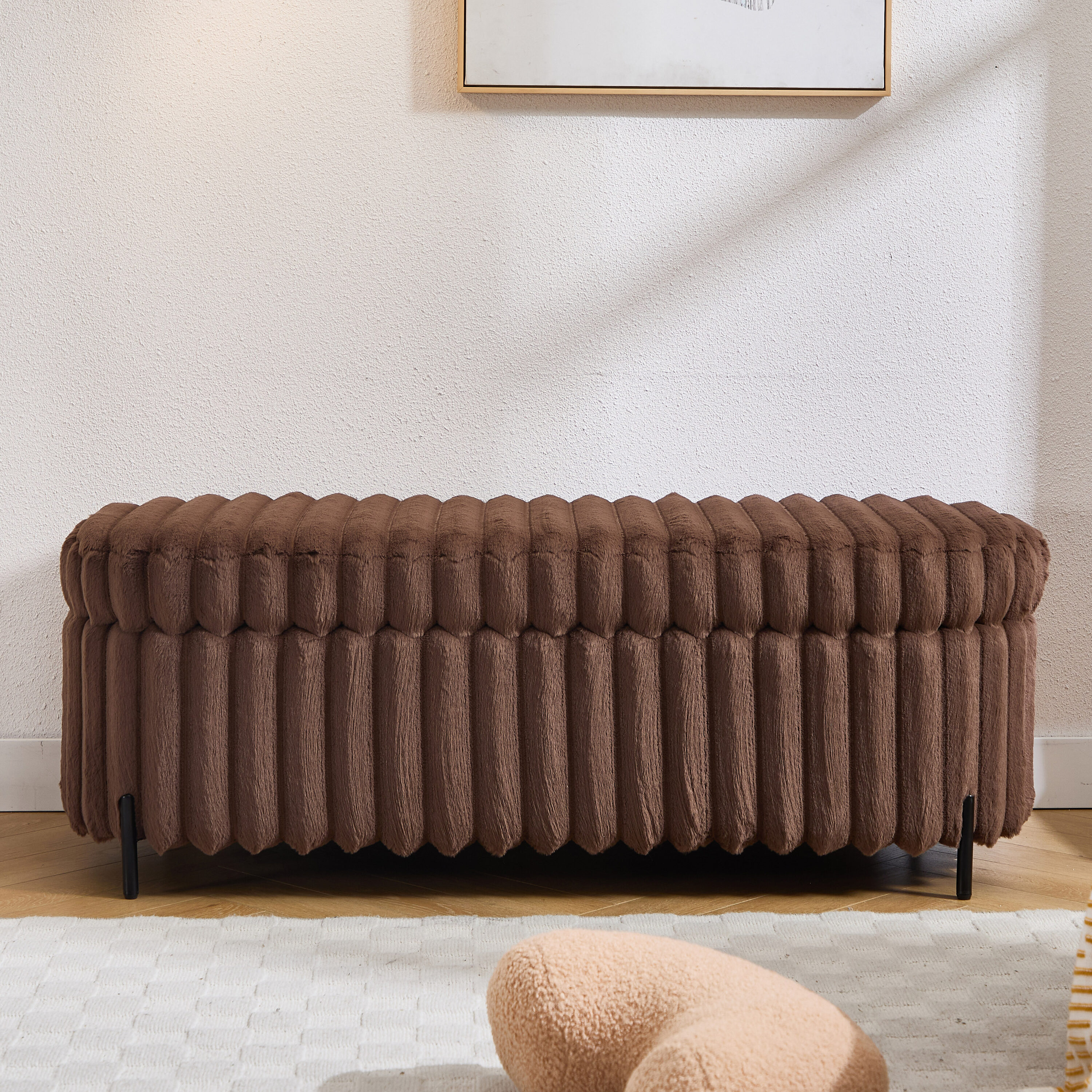 Hrinhom HC-S4125-BROWN bench - View #6