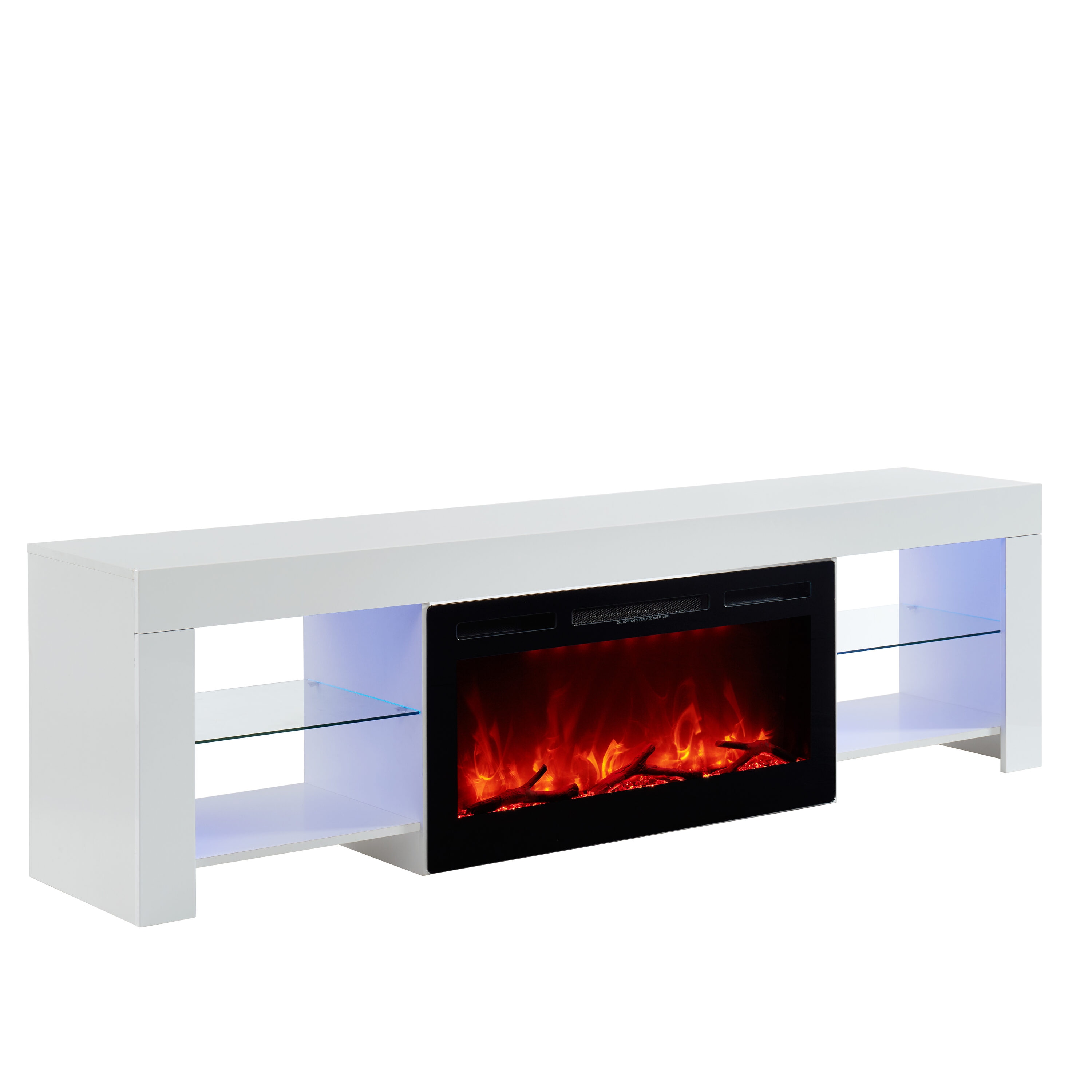 Clihome WMTVS021-WHI-RFP36 Electric-Fireplaces - View #3