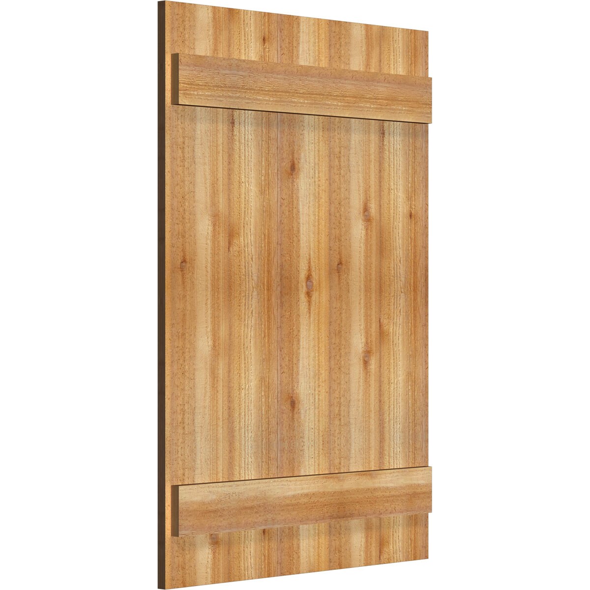 Ekena Millwork RBJ06S26X039RWR Exterior-Shutters - View #2