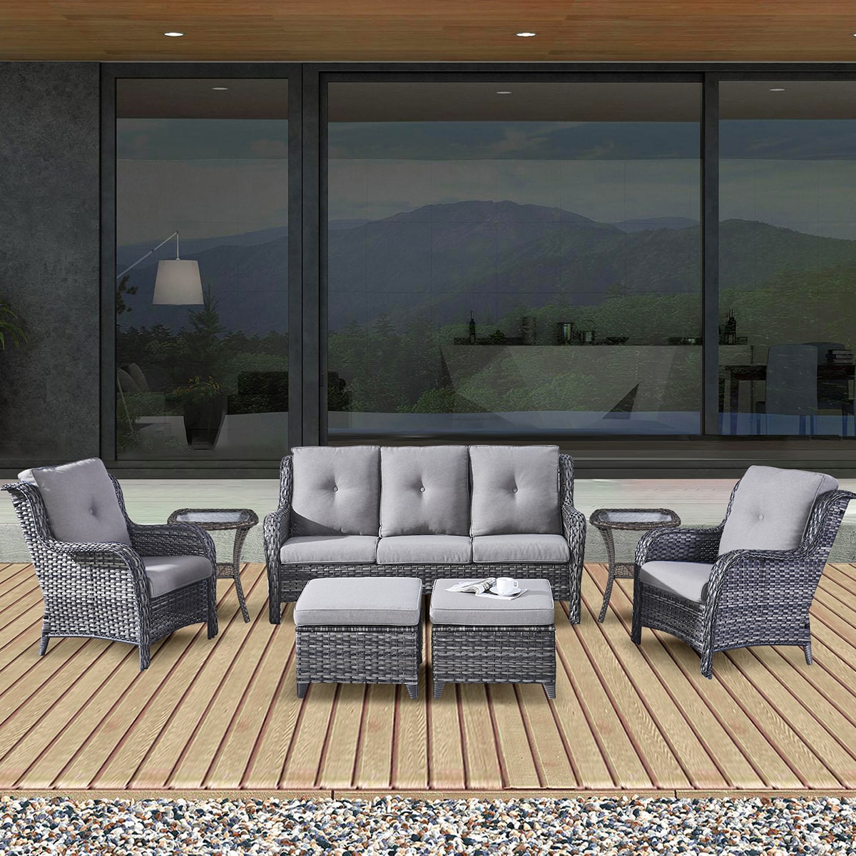 Rilyson FS015026X2017016-2 Patio-Conversation-Sets - View #2