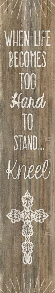  1607-8174LOW 37-in H x 7-in W Inspirational Sign