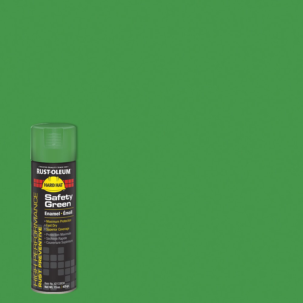 Rust-Oleum V2133838 High Performance Gloss Safety Green (NET WT. 15-oz