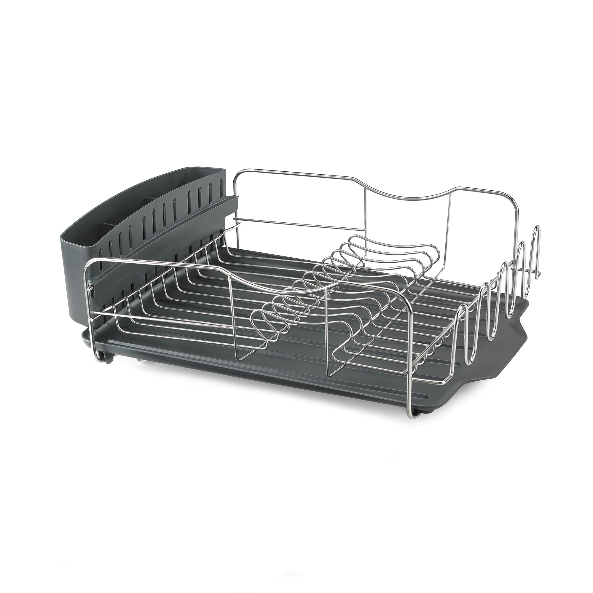 Bulk-buy 2 Tiers Kitchen Dish Rack Wall Mounted Stainless Steel Dish Drying  Rack, Kitchen Hardware price comparison