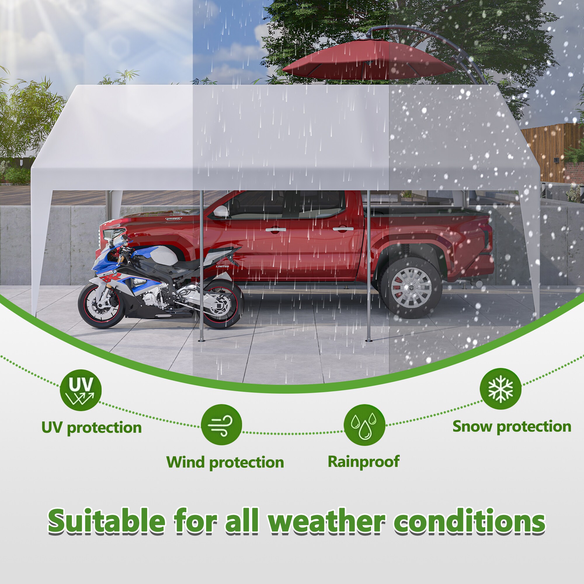 Xspracer ML-CH039WS Carport-Covers - View #9