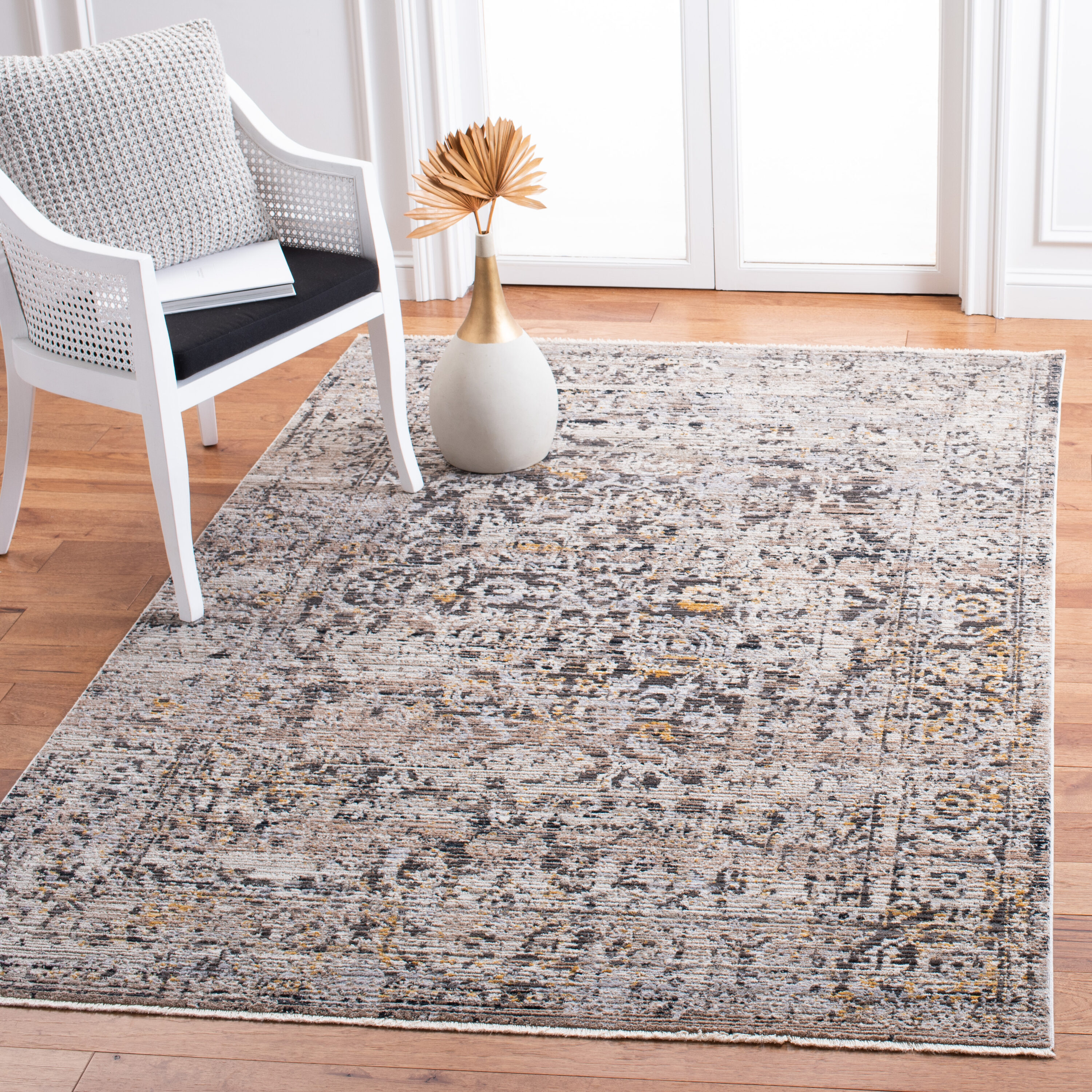 Safavieh Mayflower 284F Grey Gold 6 x 8 Area rug