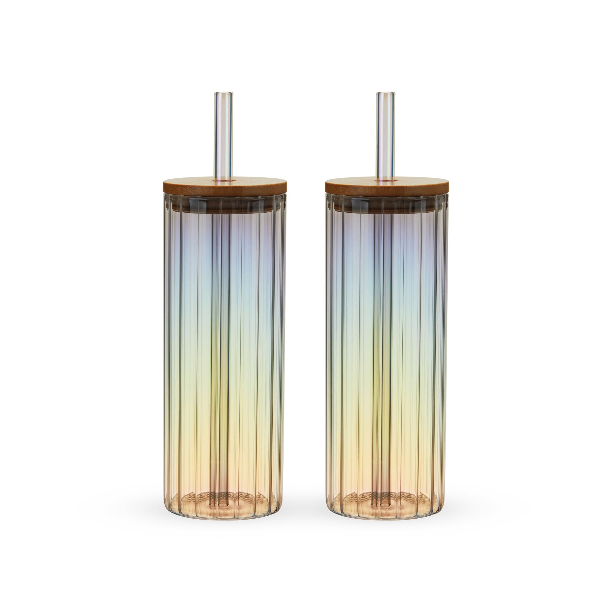Twine Rainbow Luster Tumblers Set of 2