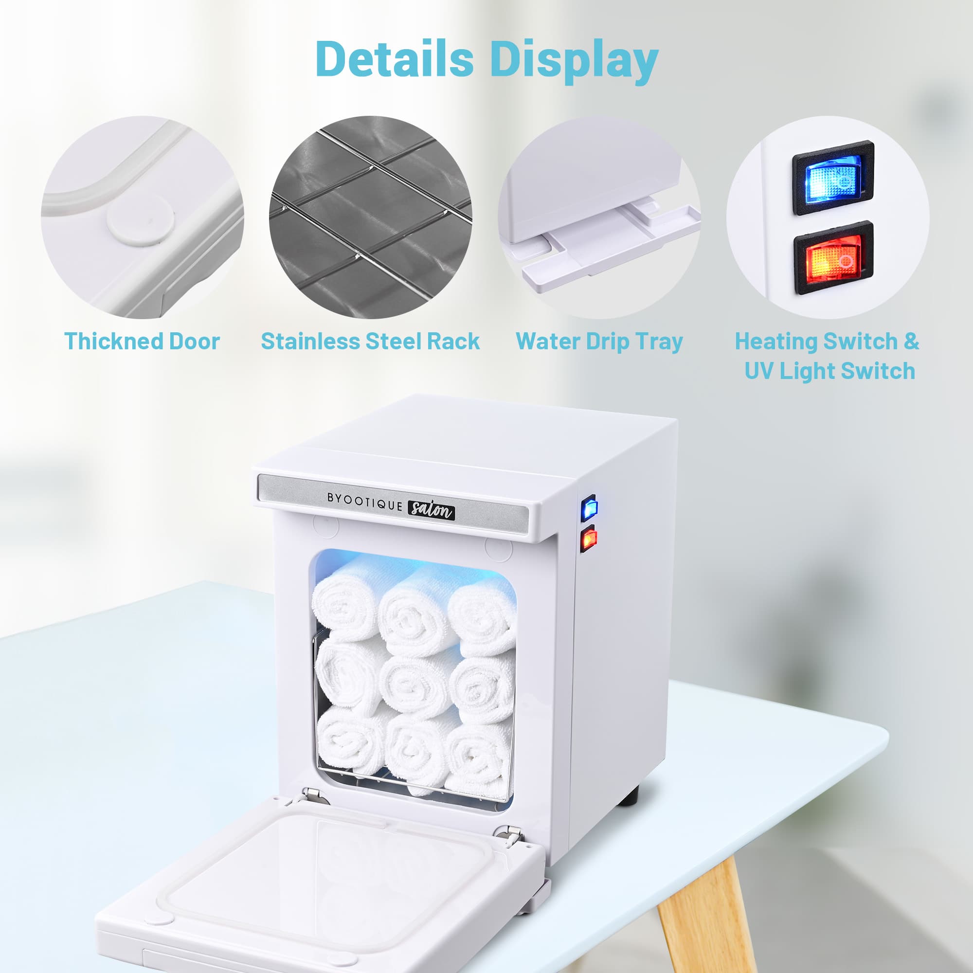 Yescom 12TWM007-RTD8A-5L-LO Towel-Warmers - View #7