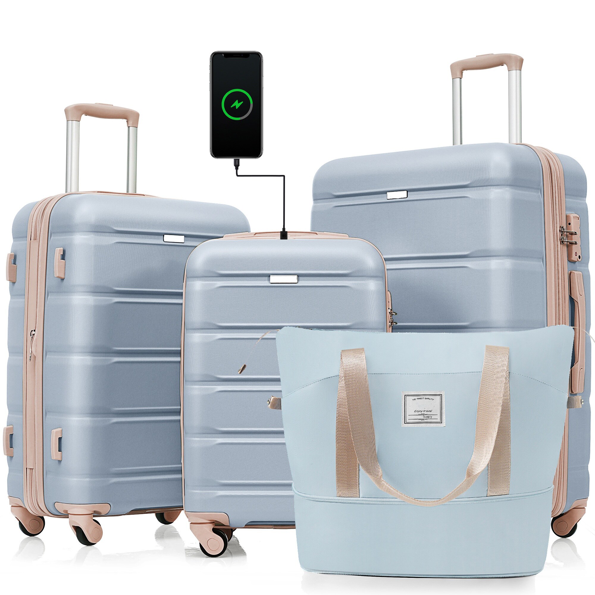 SINOFURN SYD9600011LB Luggage-And-Luggage-Sets - View #8