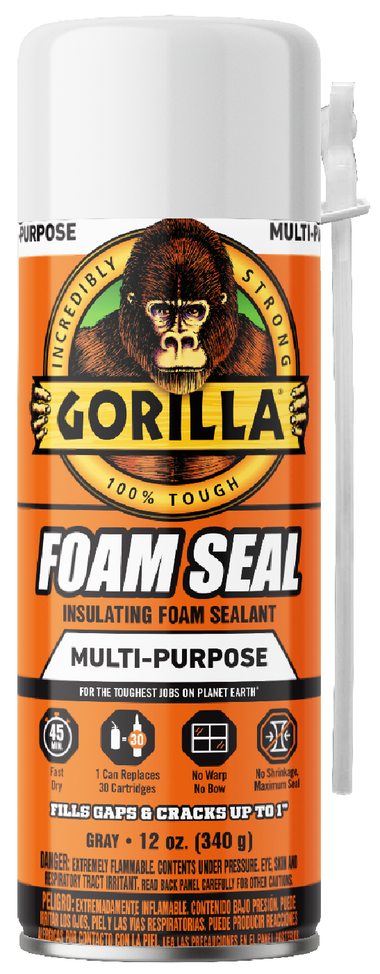Gorilla Glue Multi-Purpose 12-oz Straw Indoor/Outdoor Spray Foam