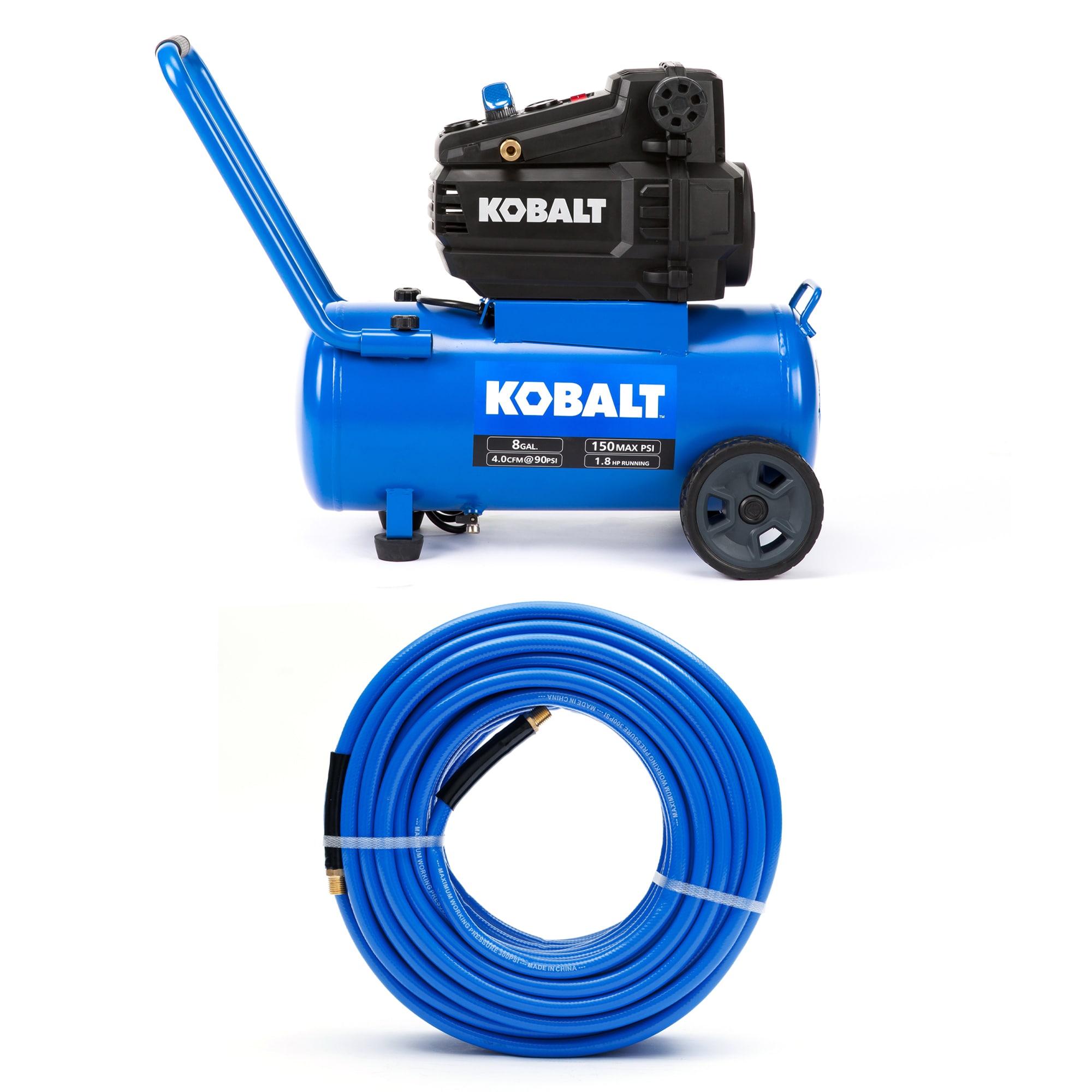 Kobalt Kobalt 3/8-in x 50-Ft PVC Air Hose in the Air Compressor