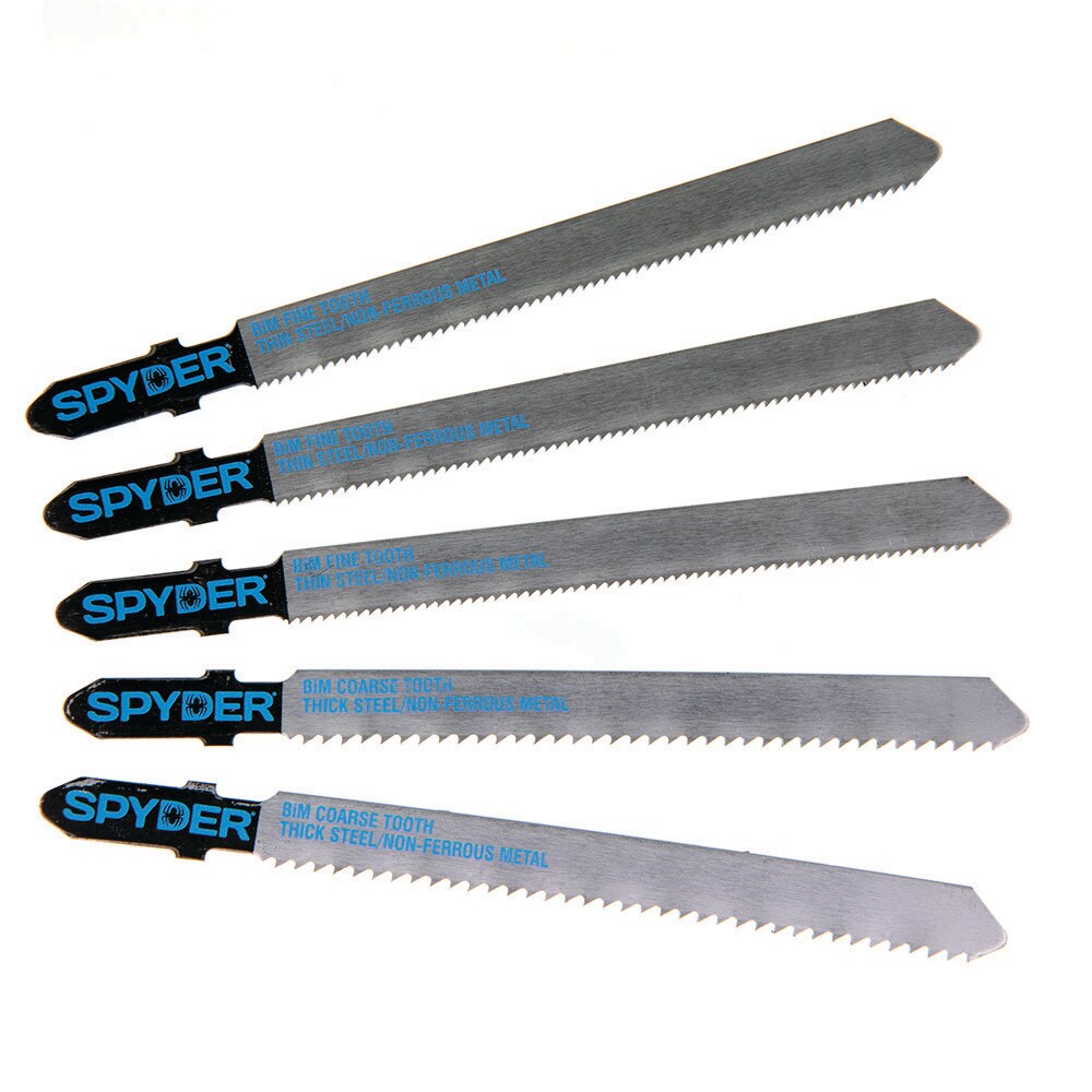 Pack of 8 for sale online Spyder T-Shank Jigsaw Blade Set 