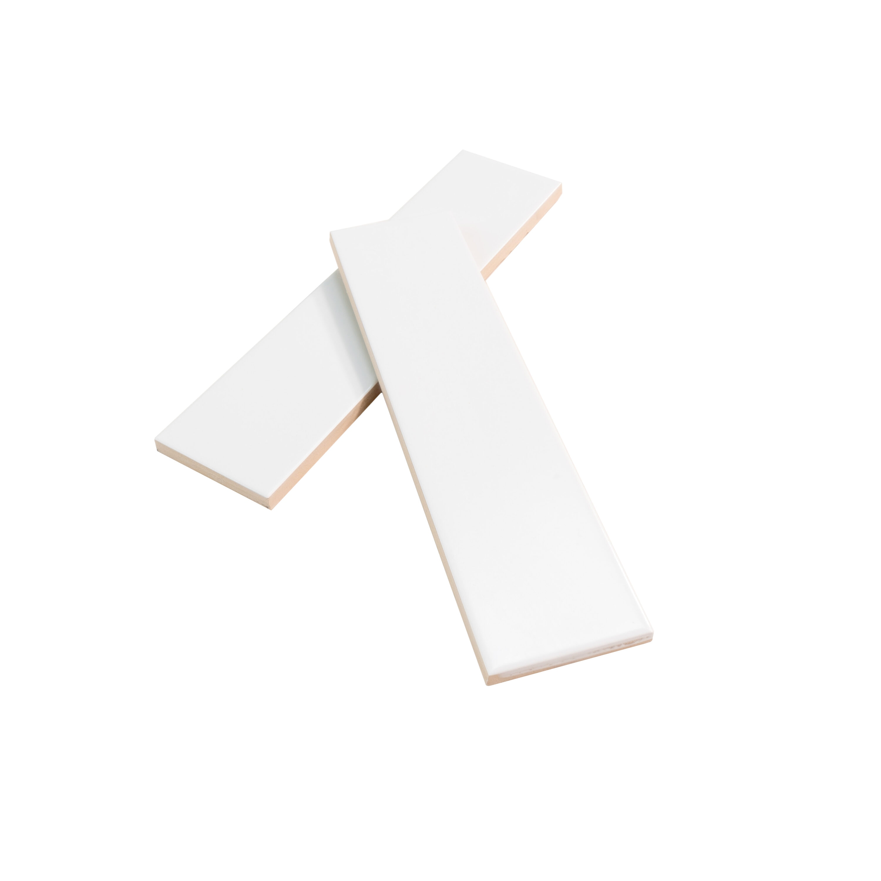 Arte 1.97 in. x 7.87 in. Matte White Ceramic Subway Wall and Floor Tile (5.4 sq. ft./case) (50-pack)