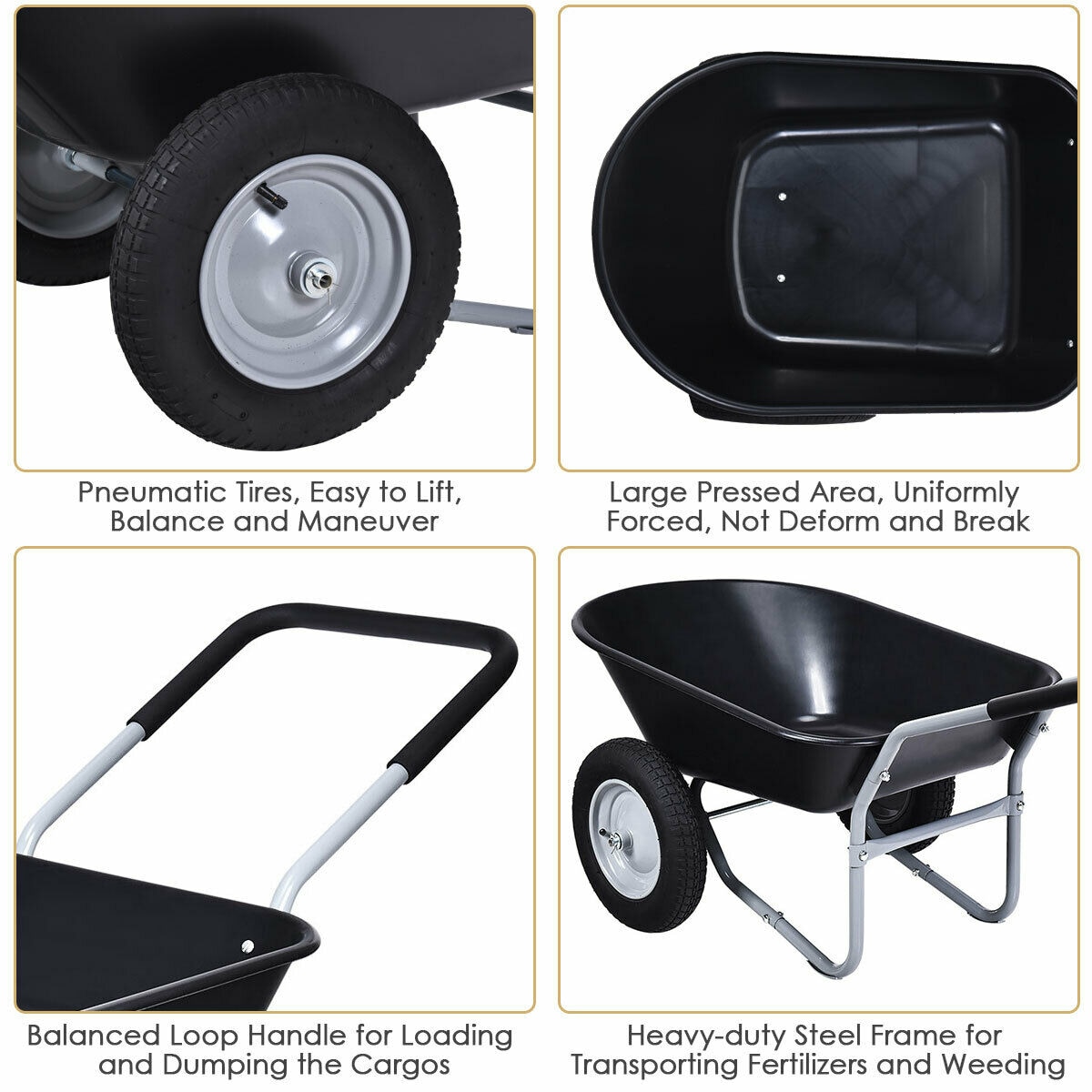 Poinic CWGT35154BK Yard-Carts - View #6