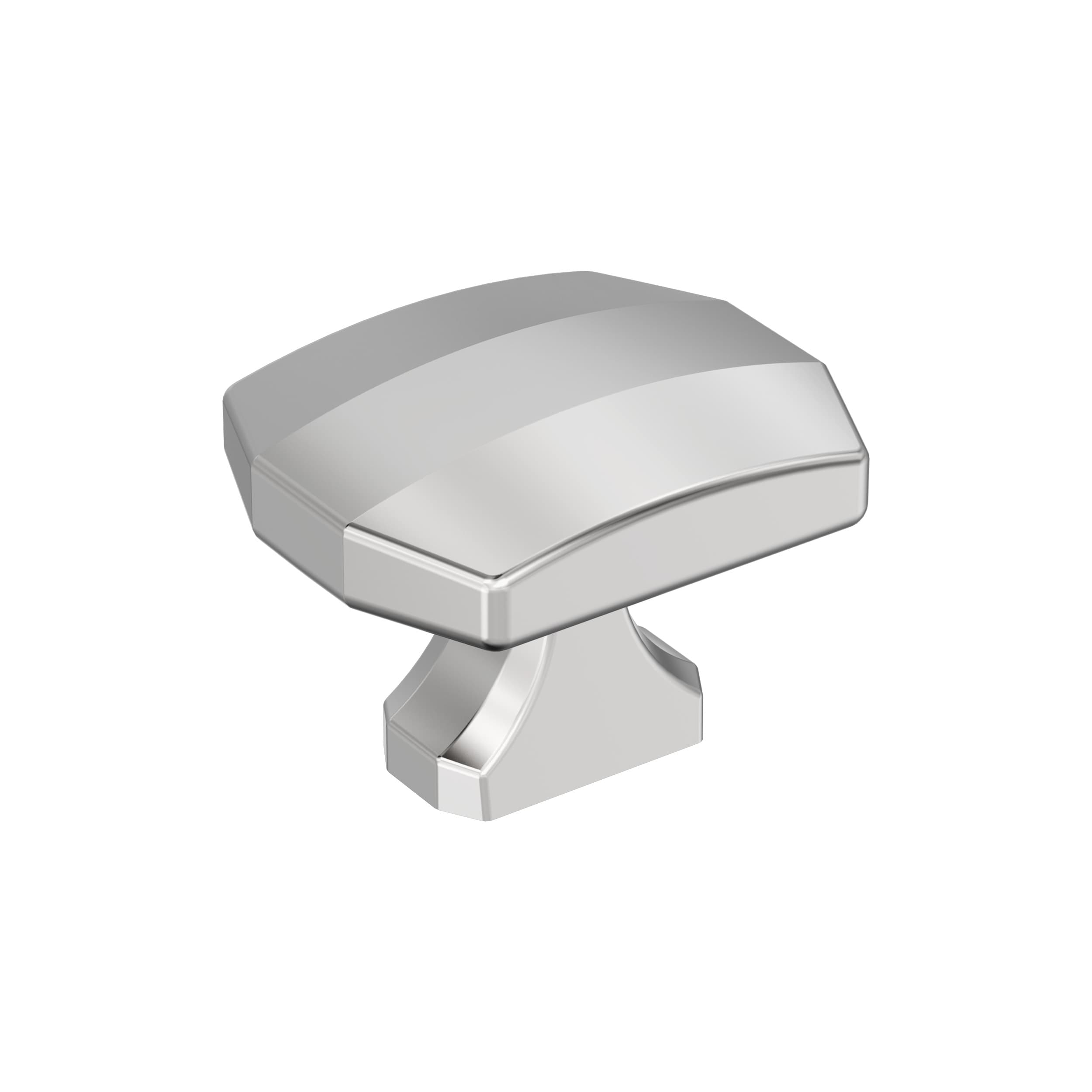 Amerock BP3668726 Bellamy 1-1/2-in Polished Chrome Rectangular Transitional Cabinet Knob