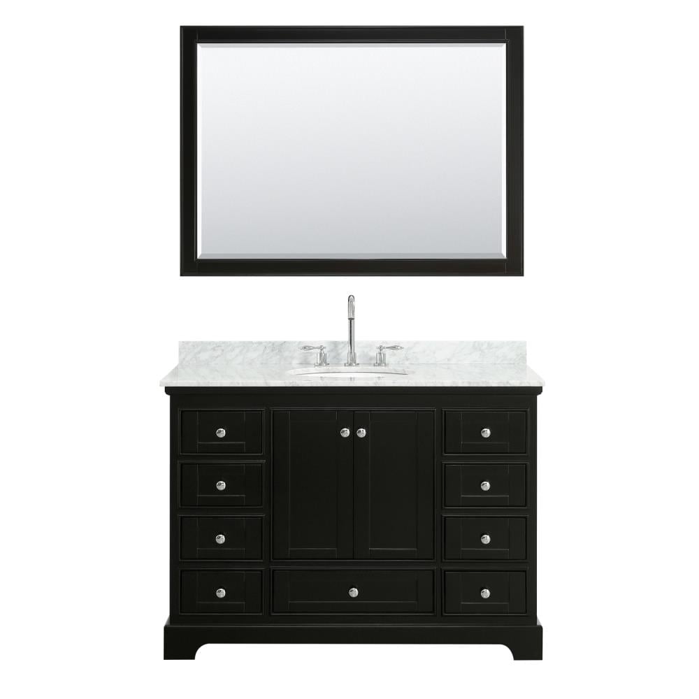 Wyndham Collection WCS202048SDECMUNOM46 Bath-Vanity-Combo - View #3
