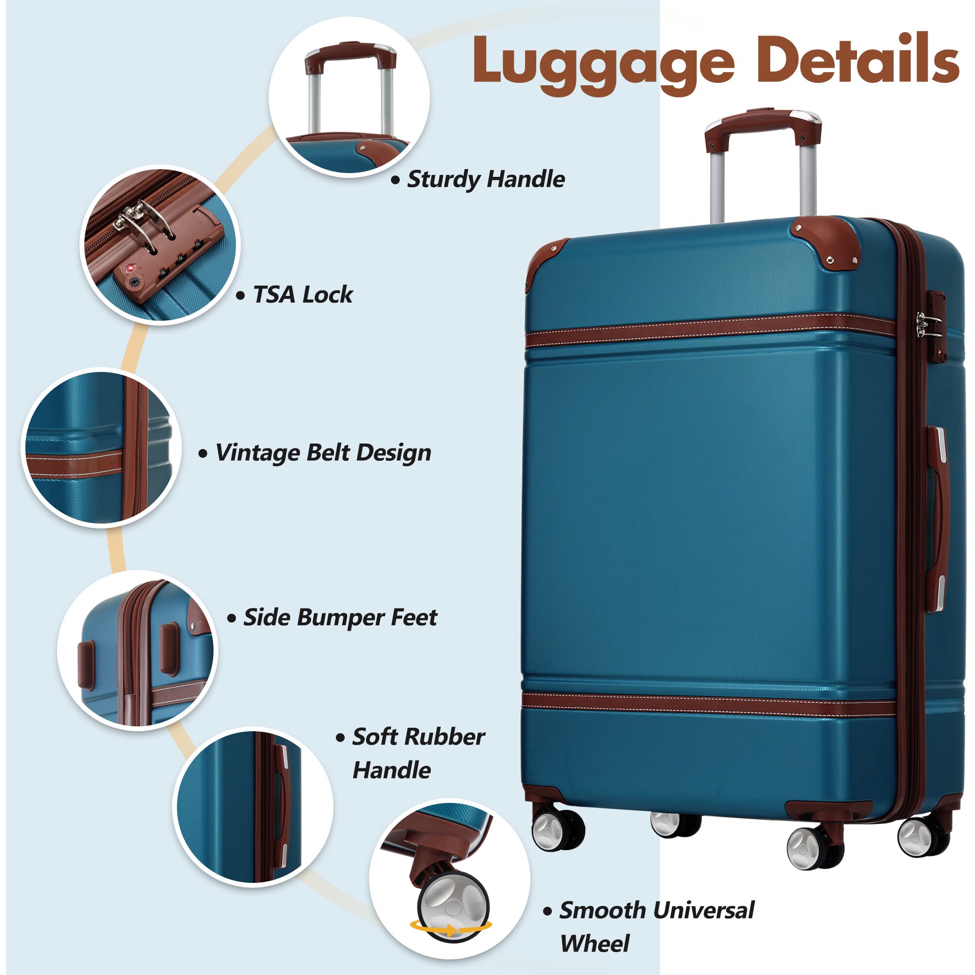 Misopily LMS0207L84 Luggage-And-Luggage-Sets - View #6