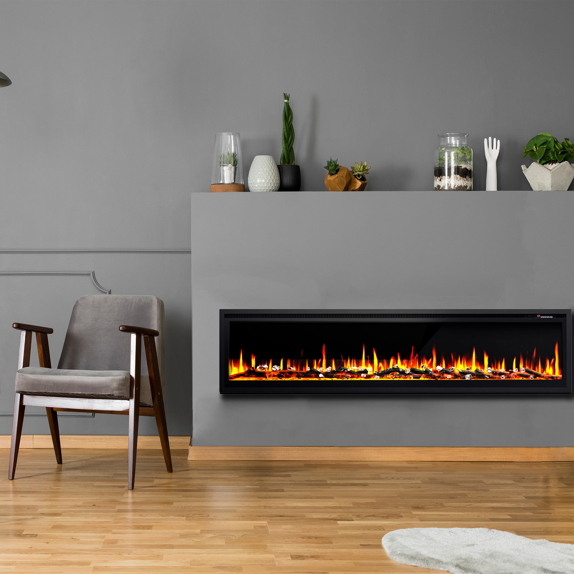 Euhomy EF-72-E-LWS Electric-Fireplaces - View #8
