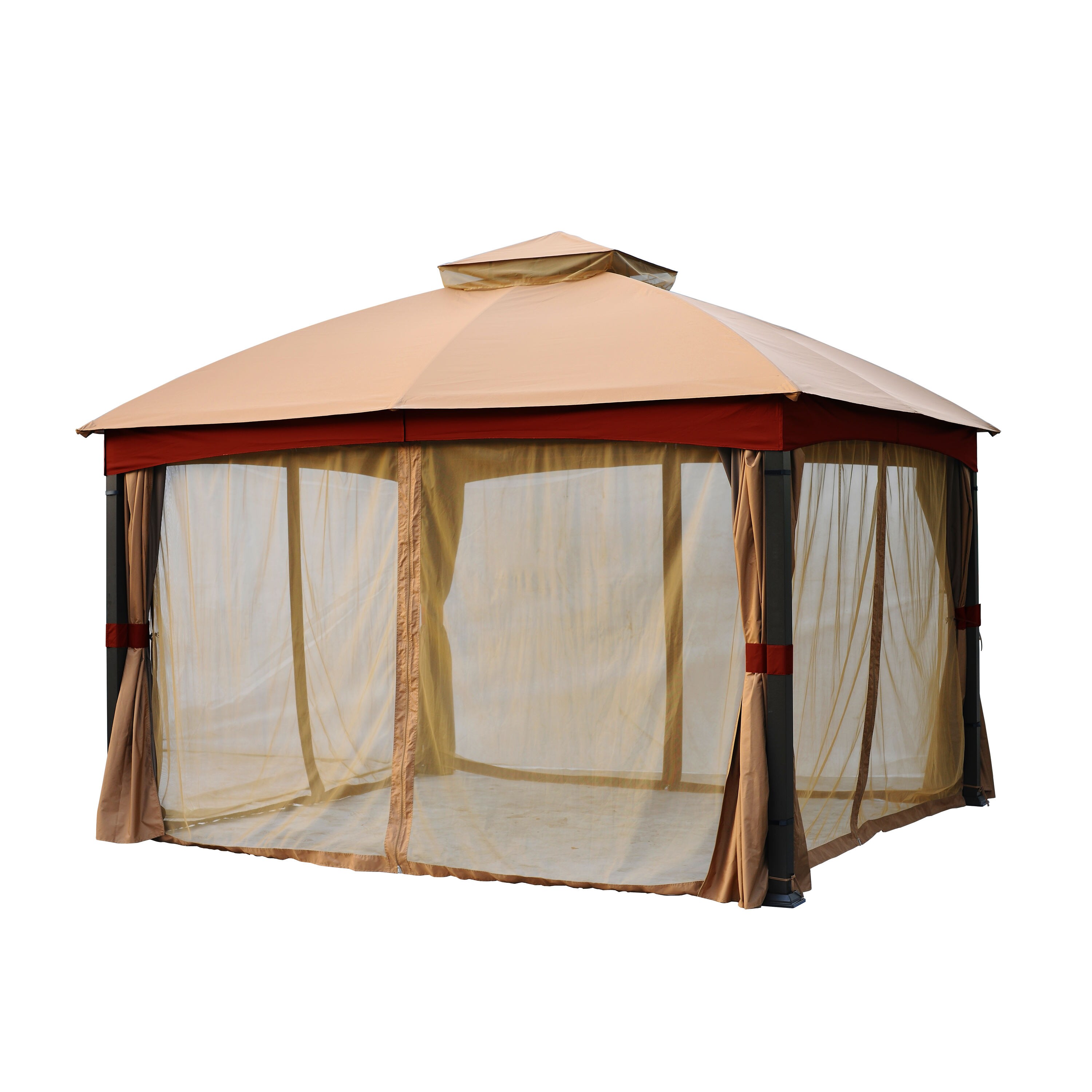 allen + roth TPGAZ2303C Wood-Resin-Gazebos - View #10