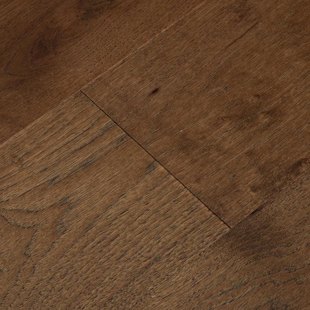 Cali Hardwoods 7603000600 Odyssey Corinth Hickory 7-1/2-in W x 1/2-in T x Varying Length Wirebrushed Engineered Hardwood Flooring (29.45-sq ft)