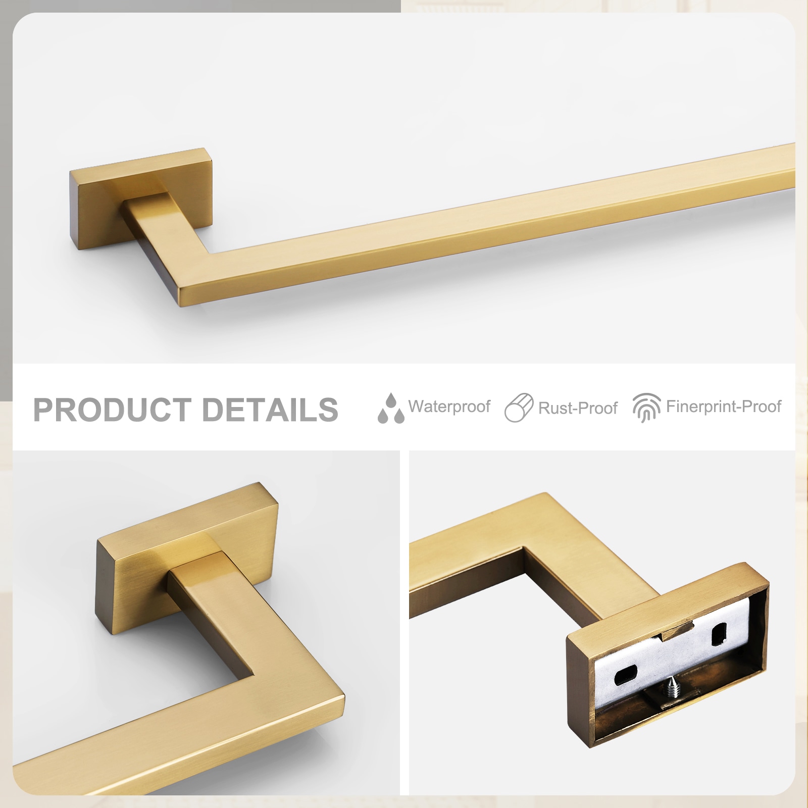 WOWOW 410115G-LW Decorative-Bath-Hardware-Kits - View #5