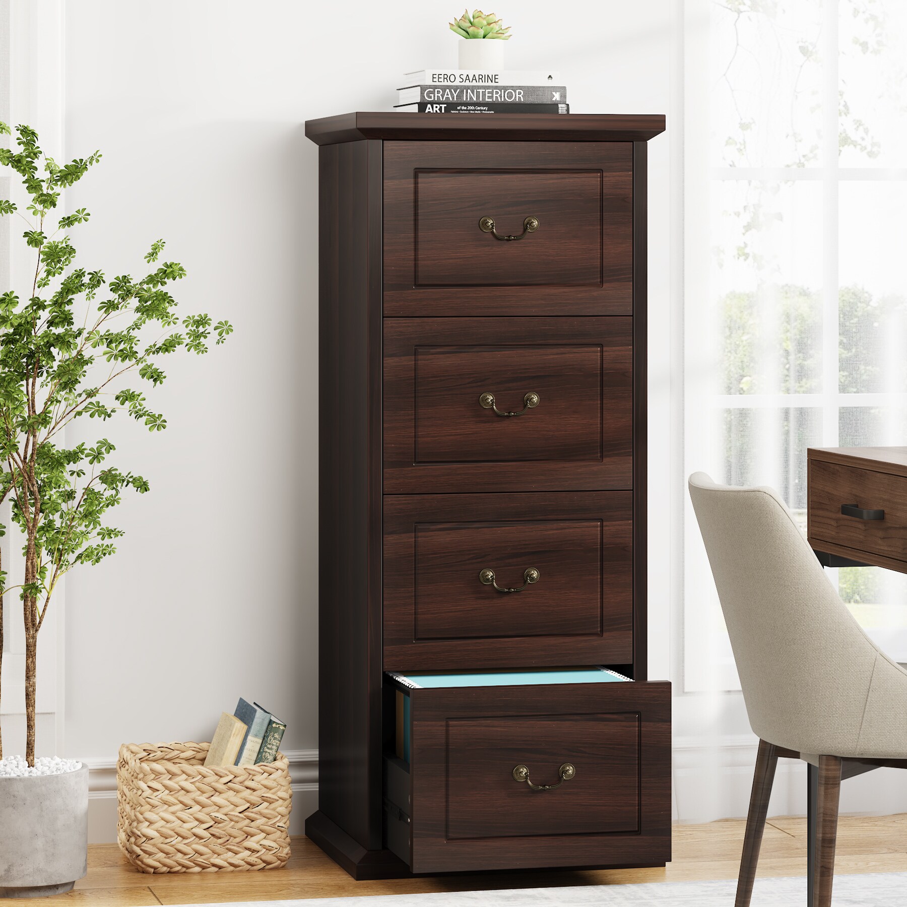 Tribesigns LWFD-NY281 Pull-Out-Cabinet-Baskets - View #9