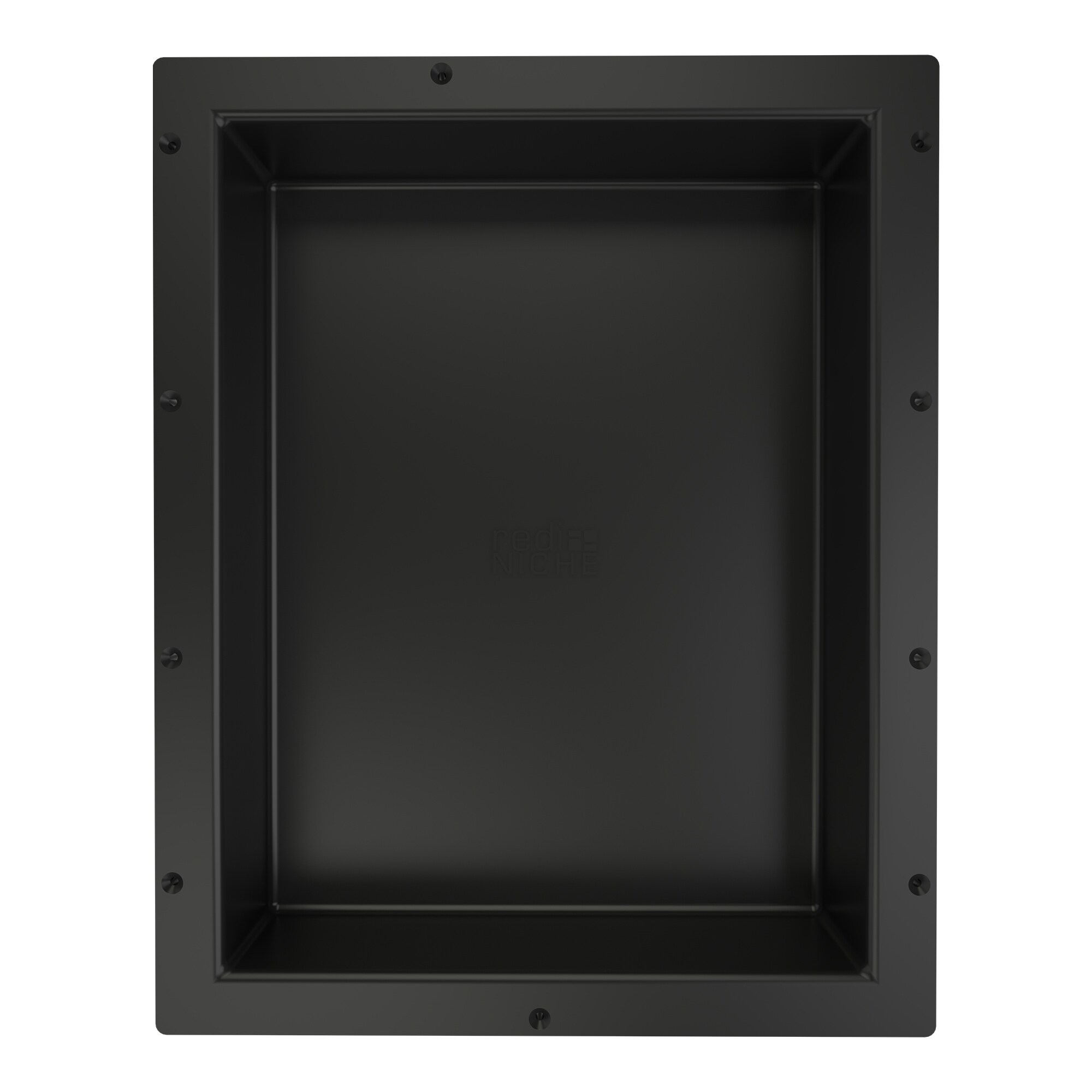 AKDY 16-in x 12-in Matte Black Stainless Rectangular Shower Niche in the Shower  Shelves & Accessories department at