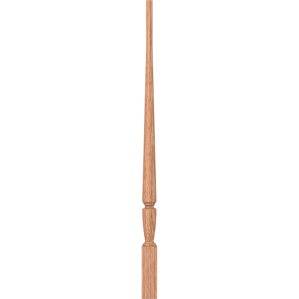 L.J. Smith Stair Systems LJP-2015-O 34 34-in x 1.75-in Unfinished Red Oak Pin Top Stair Baluster