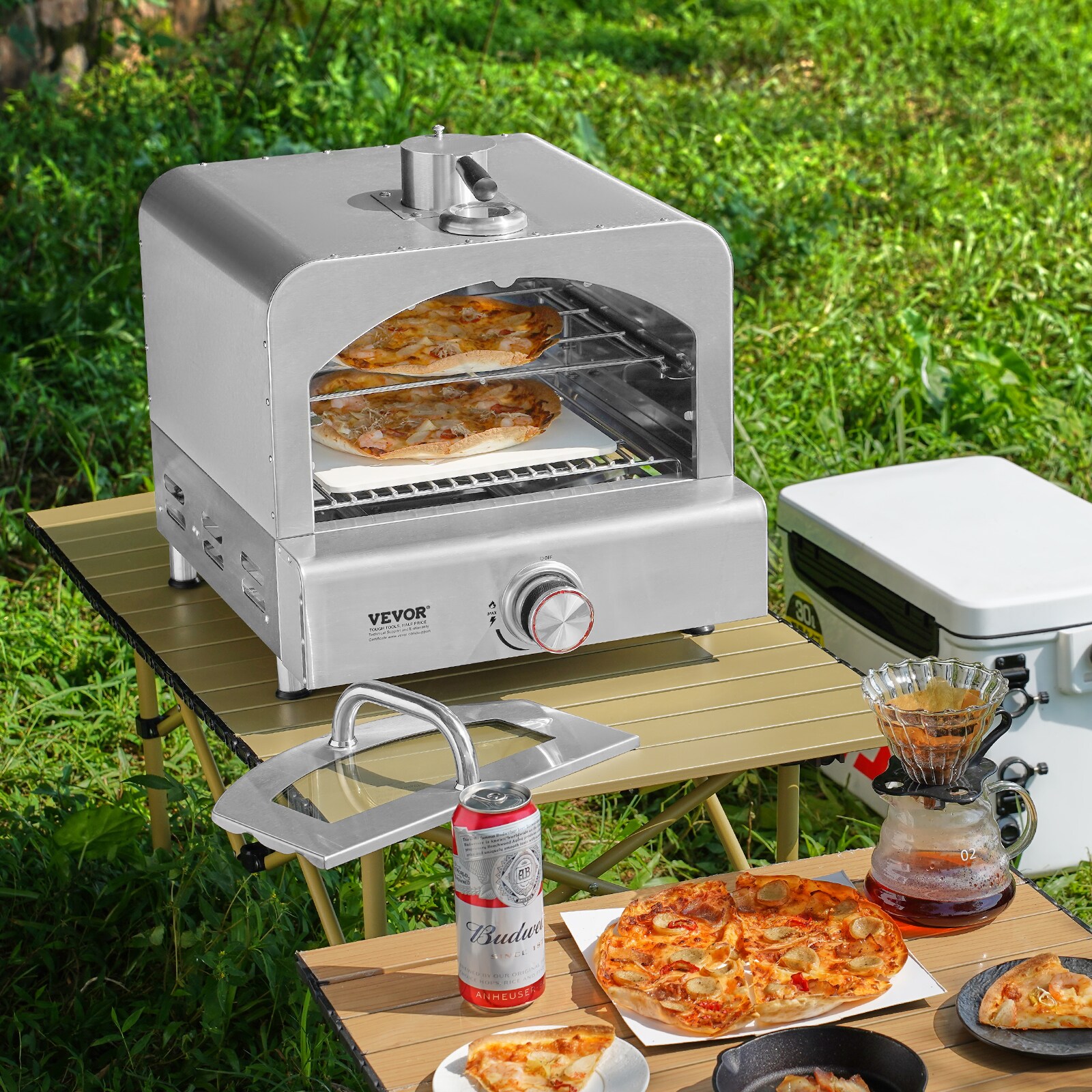 VEVOR TMSPSL13YCMB1PULCV0 Outdoor-Pizza-Ovens - View #2