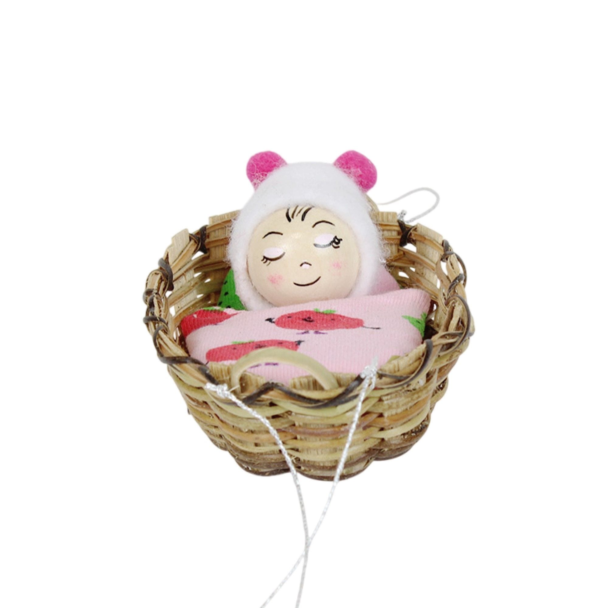 Steinbach Wooden Ornament for Christmas Tree - Baby Girl